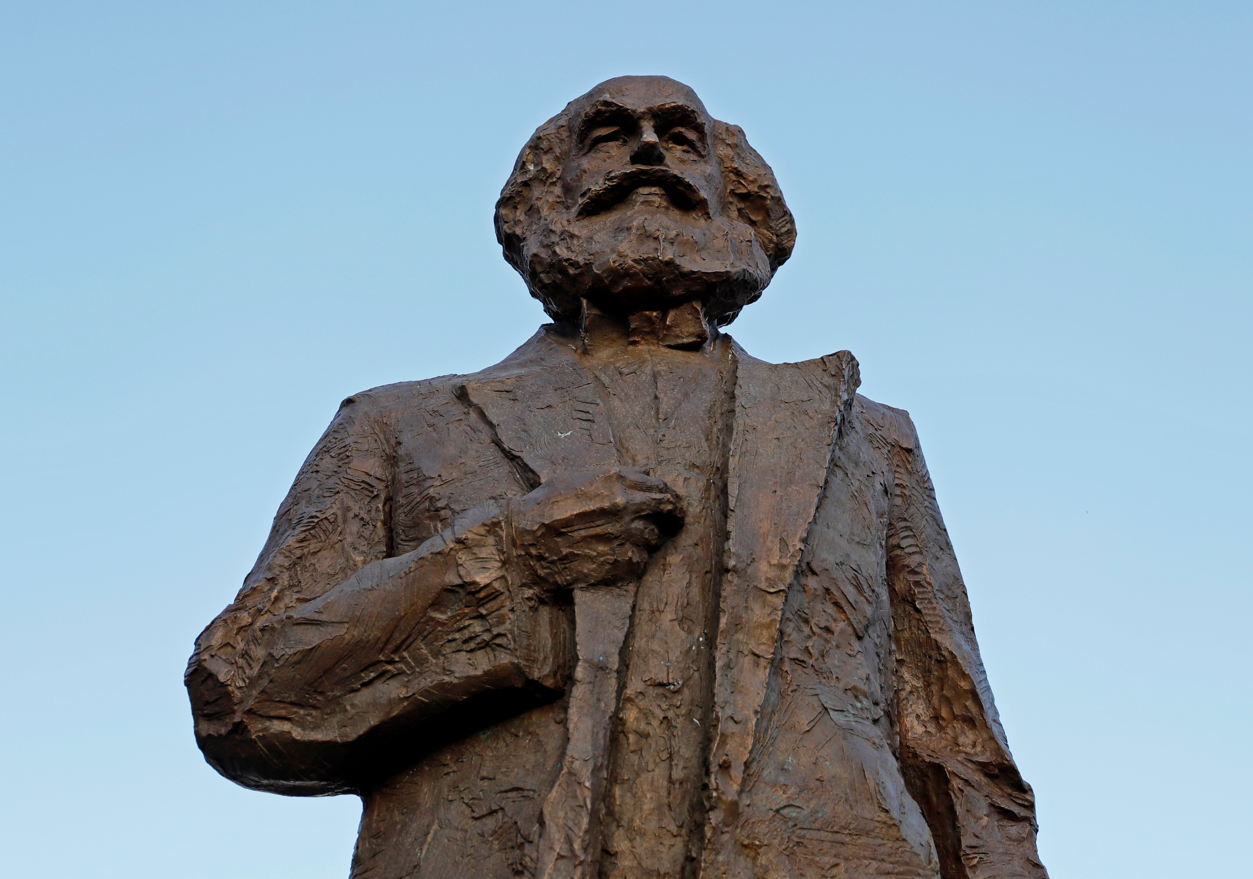 China donated this Karl Marx statue, by Chinese sculptor Wu Weishan, to the city of Trier, where the philosopher was born.