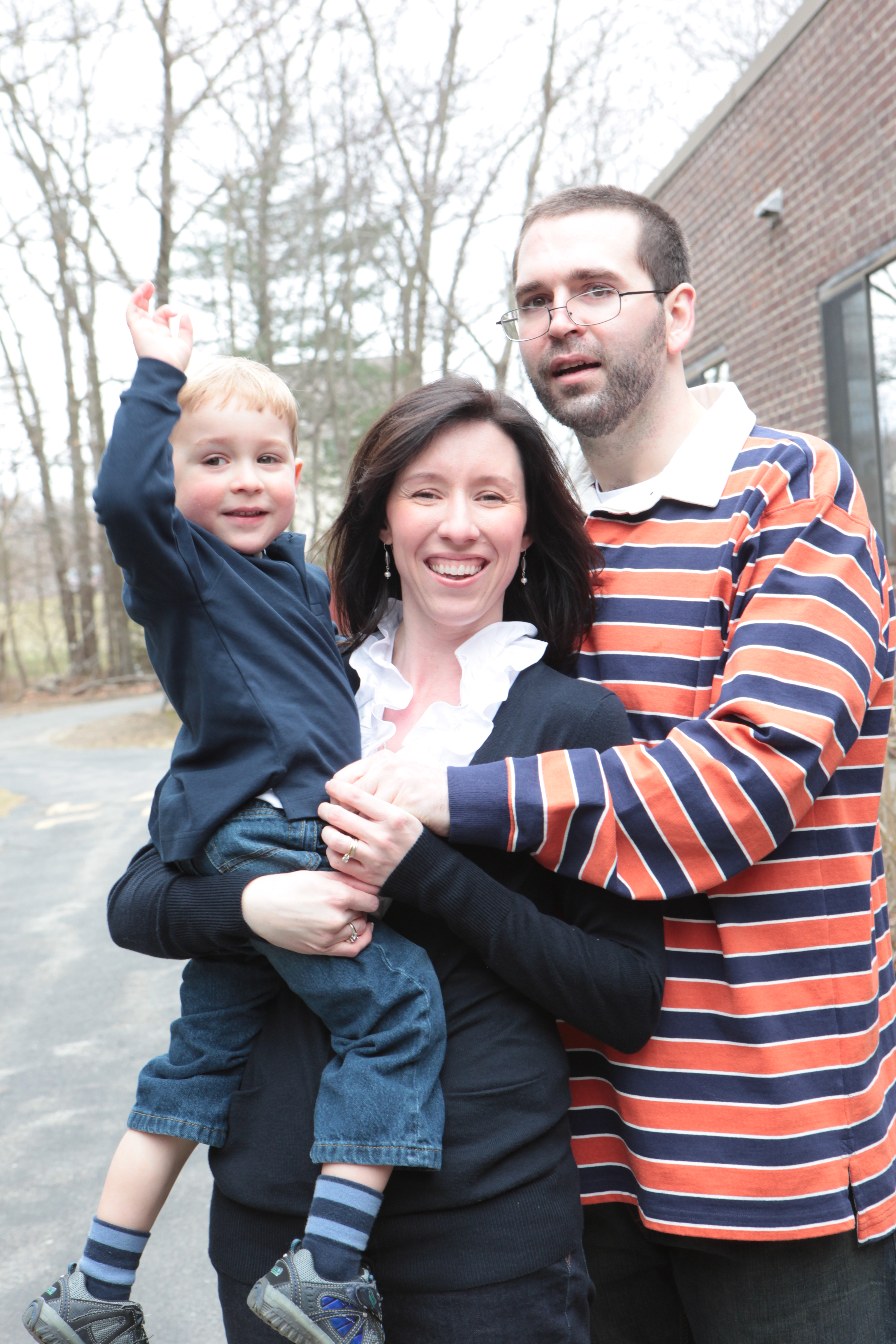 Katie and Mike Brandt celebrated Noah’s third birthday and Mike’s 32d<span channel="!BostonGlobe/NO2_REG-01"> birthday in March 2011. </span>