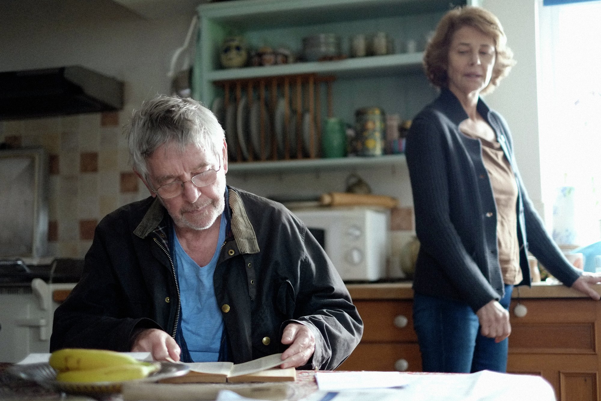 Tom Courtenay and Charlotte Rampling in "45 Years."