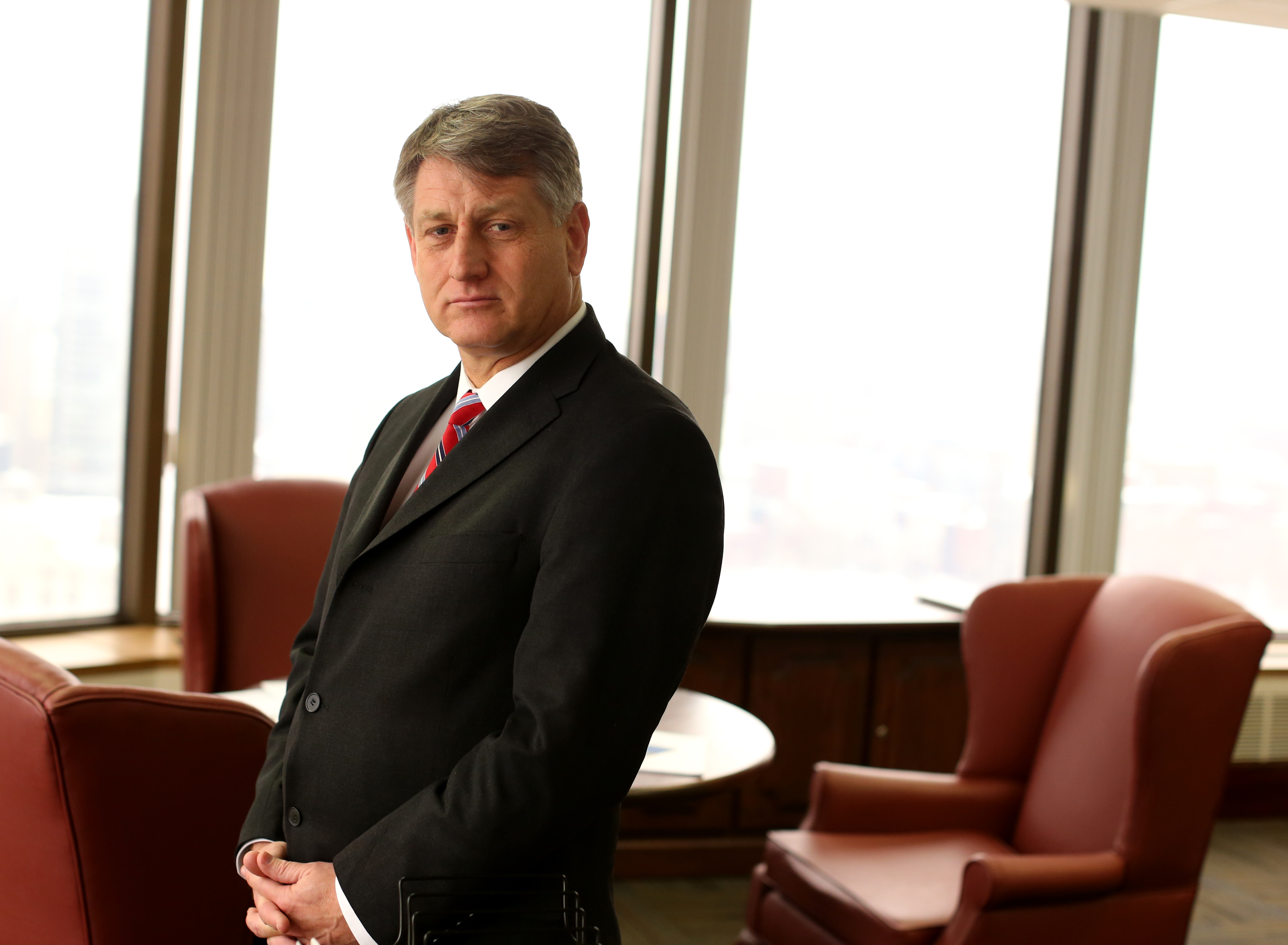 Public Safety Secretary Daniel Bennett (above) told local police chiefs that the state intends to block certain gun licenses from being reinstated — even if ordered by a judge.