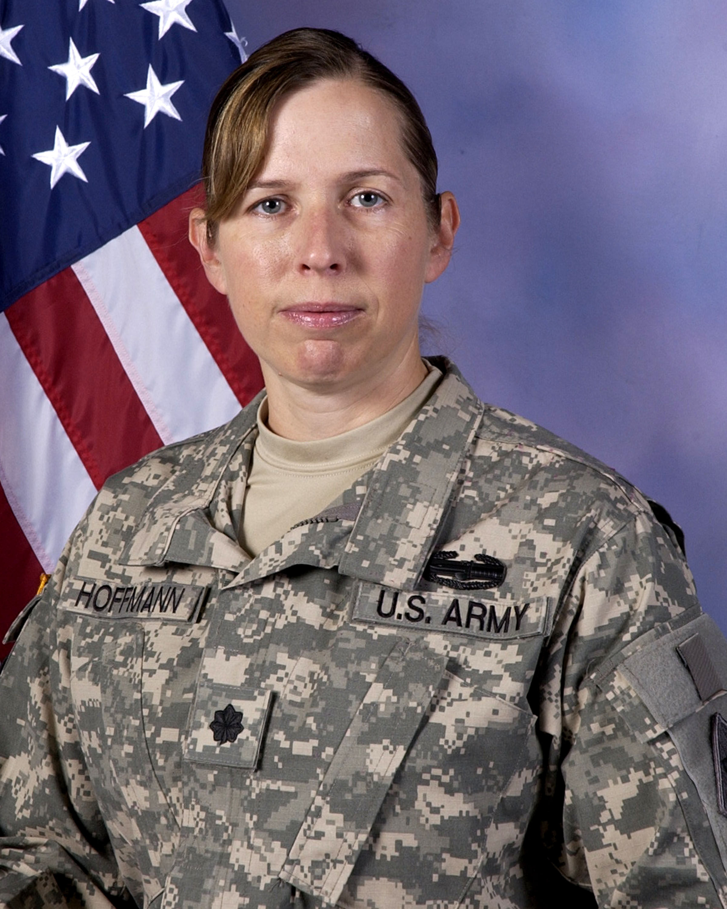 Lieutenant Colonel Christine Hoffmann.