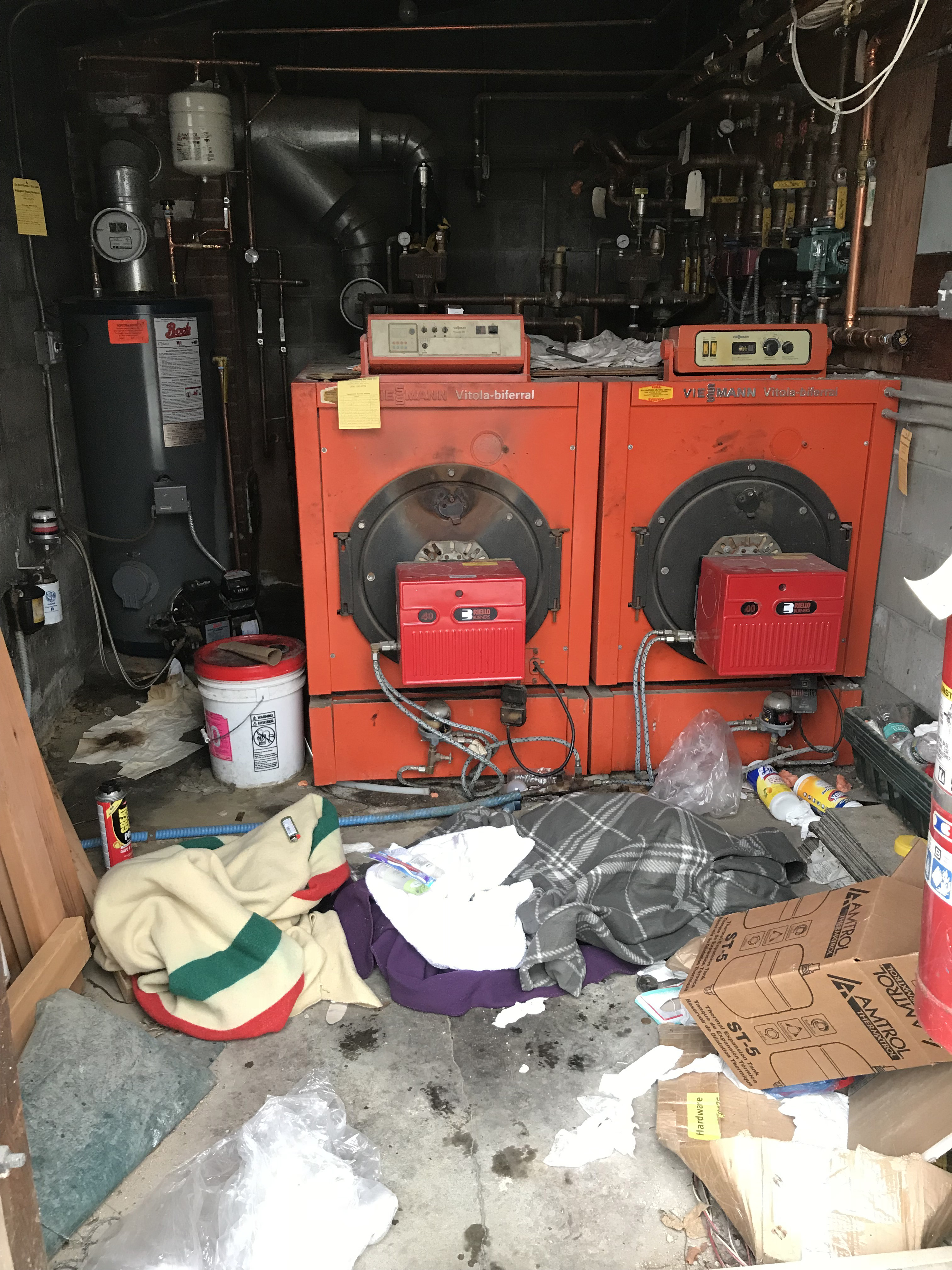 The housing crisis on Nantucket has forced some workers to have to sleep on basement floors and other improvised spaces.