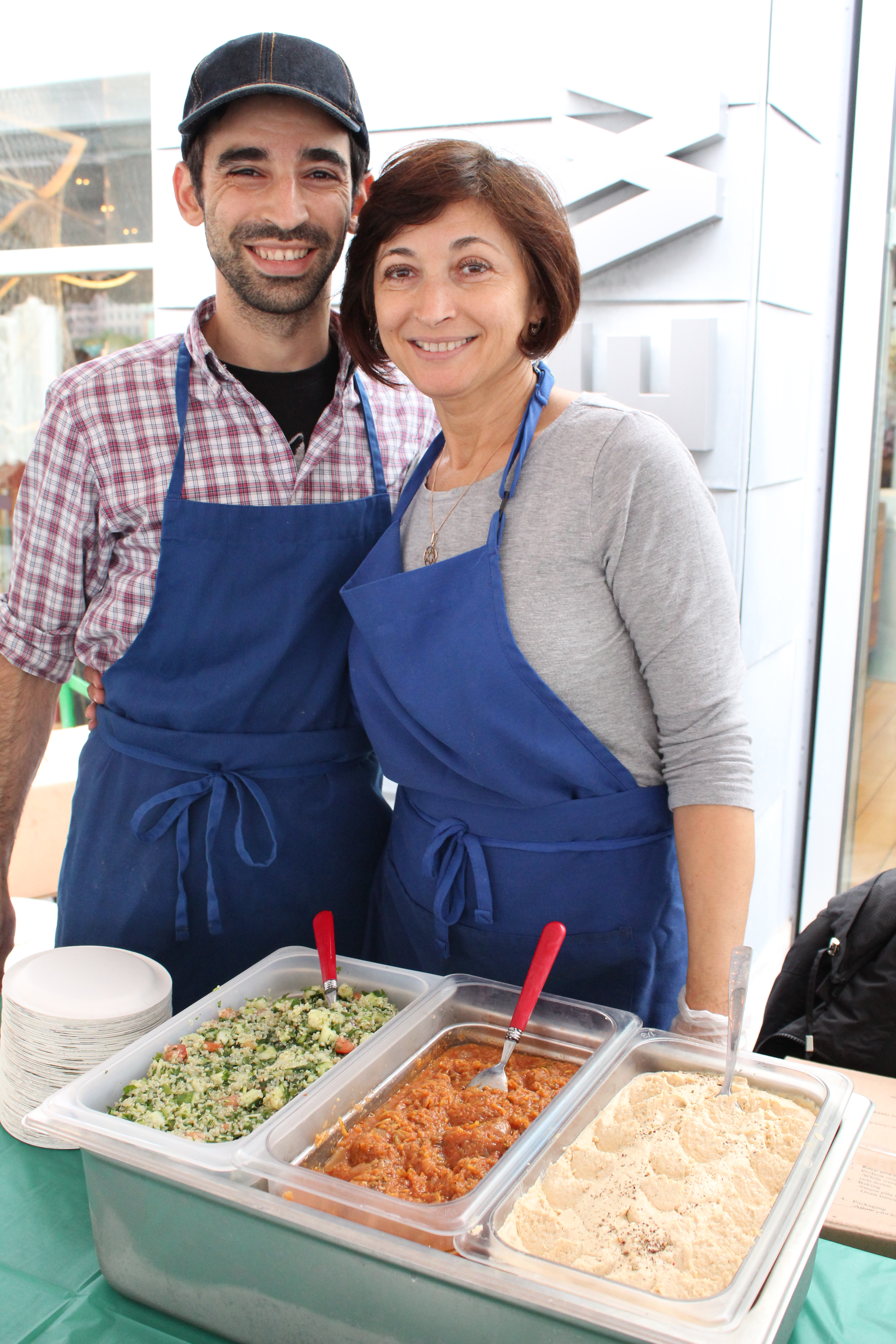 Alex and Inna Khitrik, the mother-and-son-team behind Inna’s Kitchen In Newton.