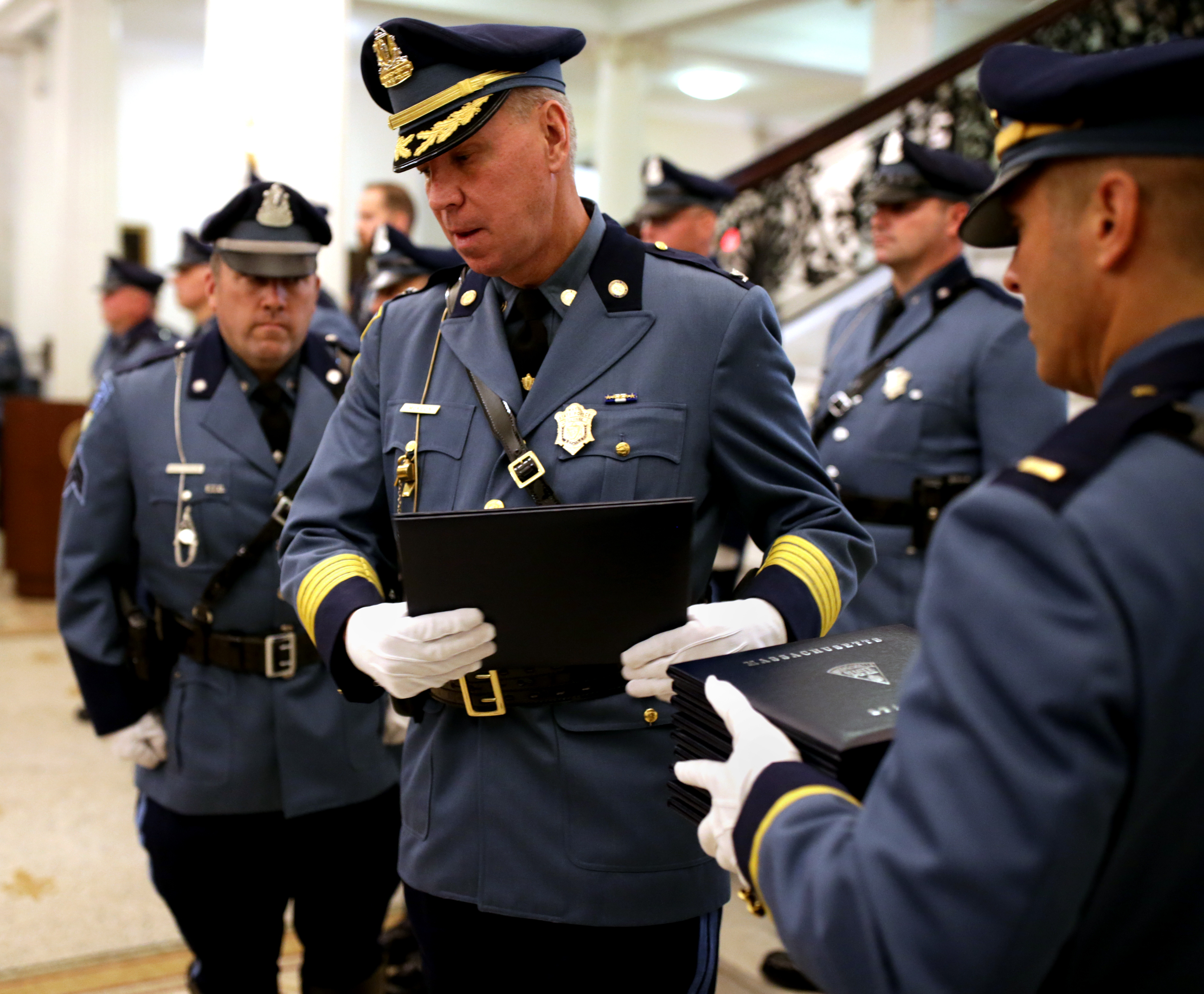 Colonel Richard D. McKeon (middle).