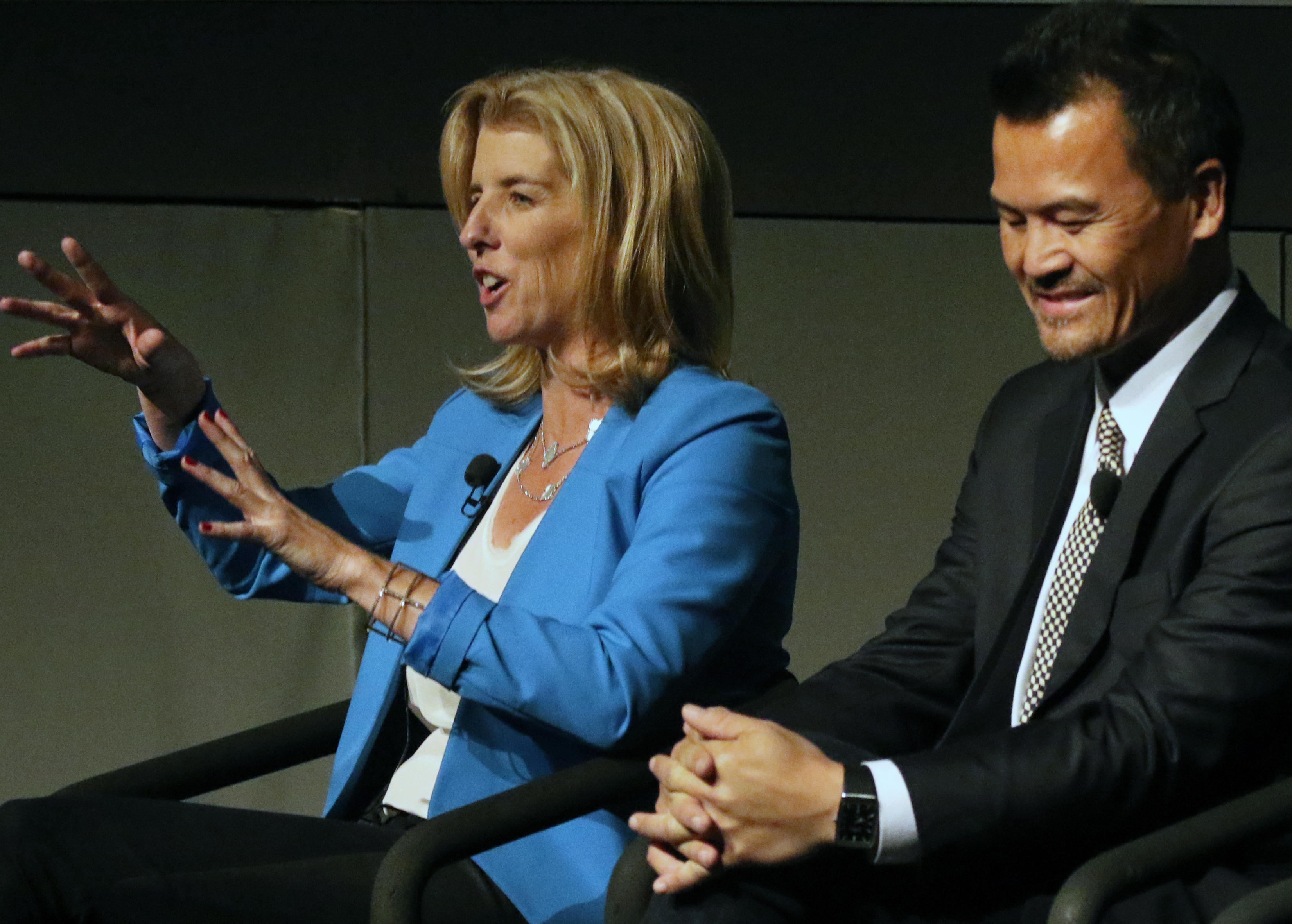 Rory Kennedy (left) and Miki Nguyen.