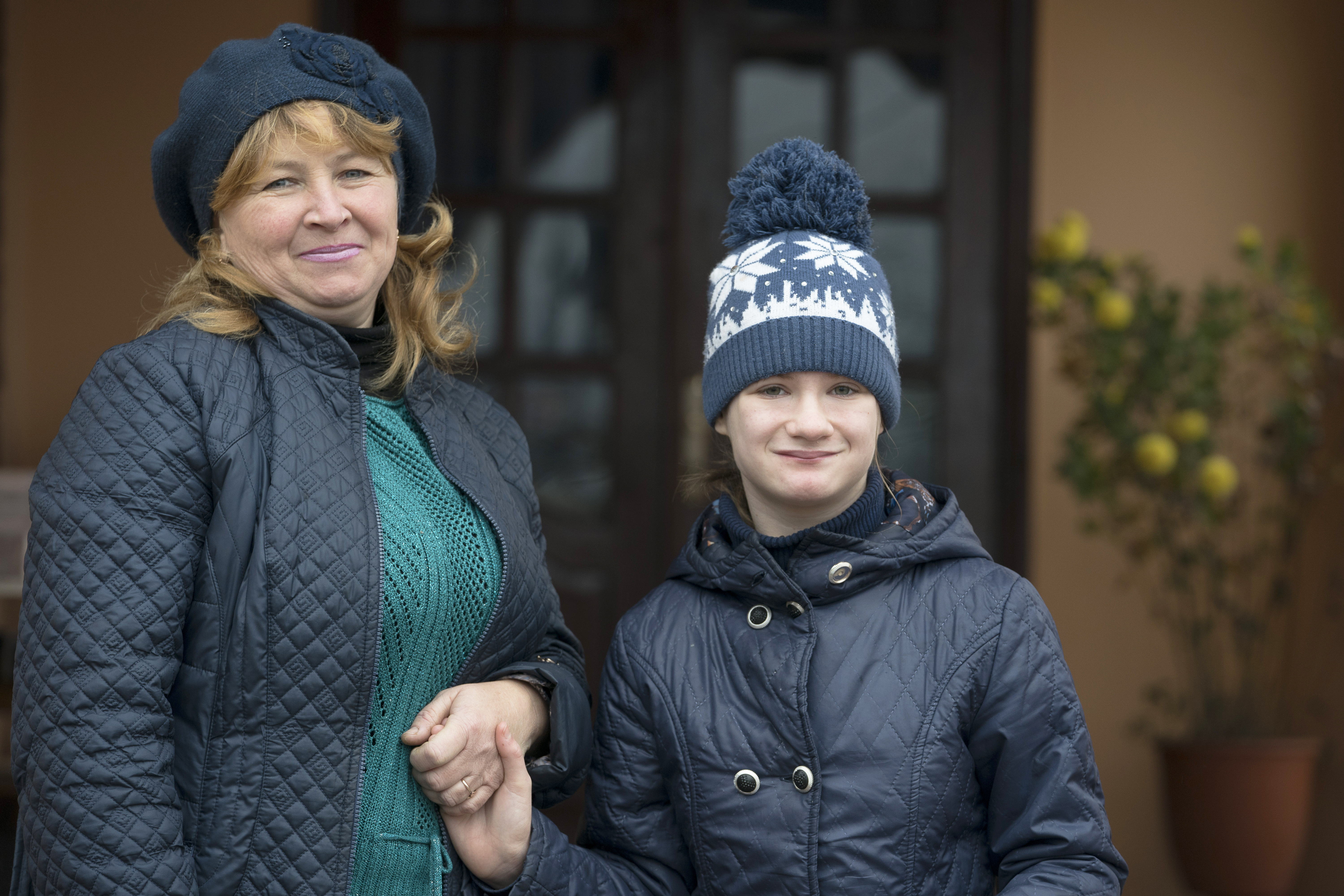 Maria and her foster mother, in "Finding the Way Home."