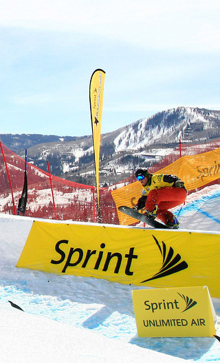 Undated photo of Chelone Miller snowboarding.