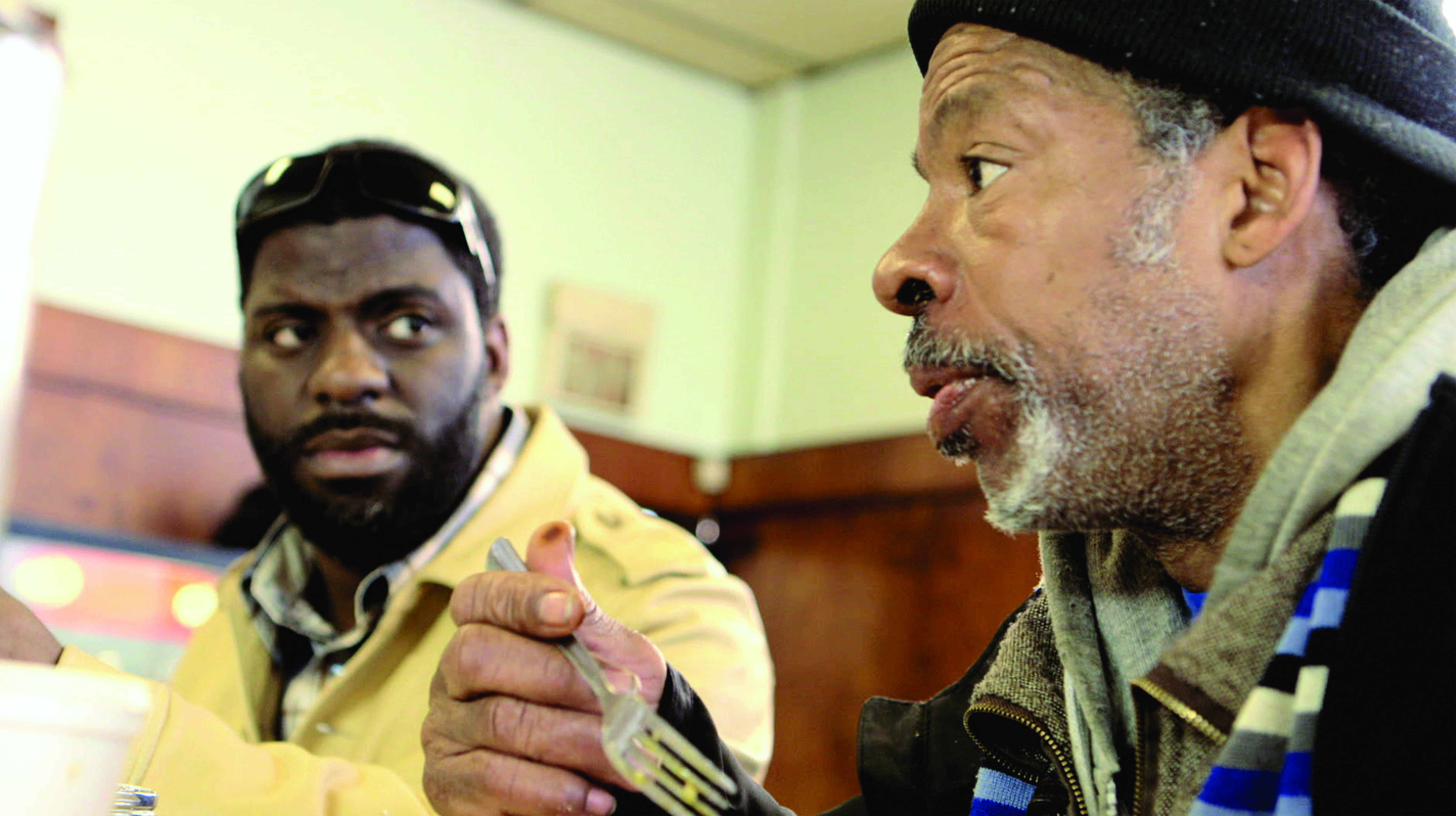 Che Smith and his father, Brian Tillman, in “In My Father’s House.”