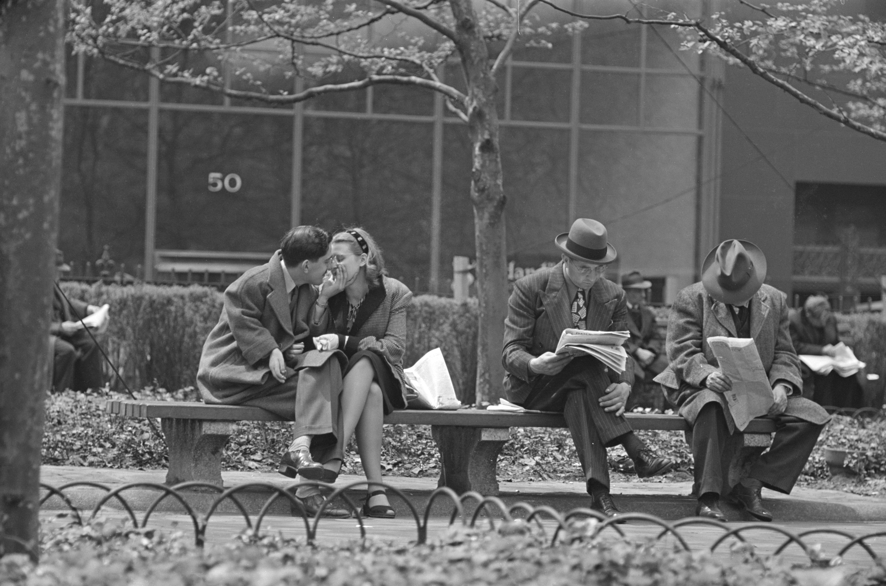 Kubrick’s “Park Benches: Life and Love Is Everywhere”