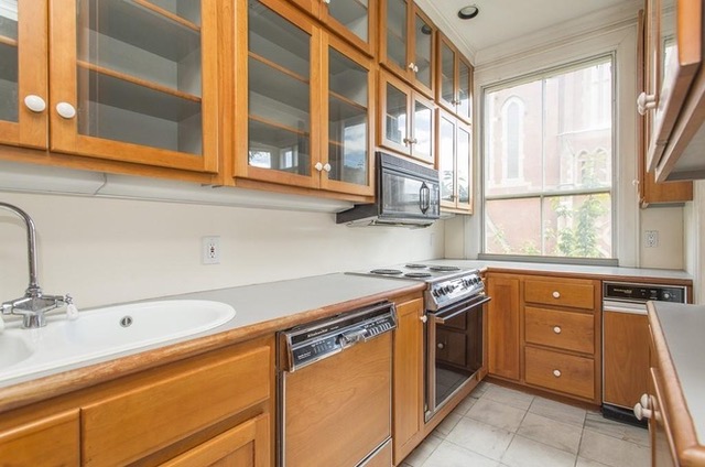 BEFORE: The kitchen, pre-renovation.