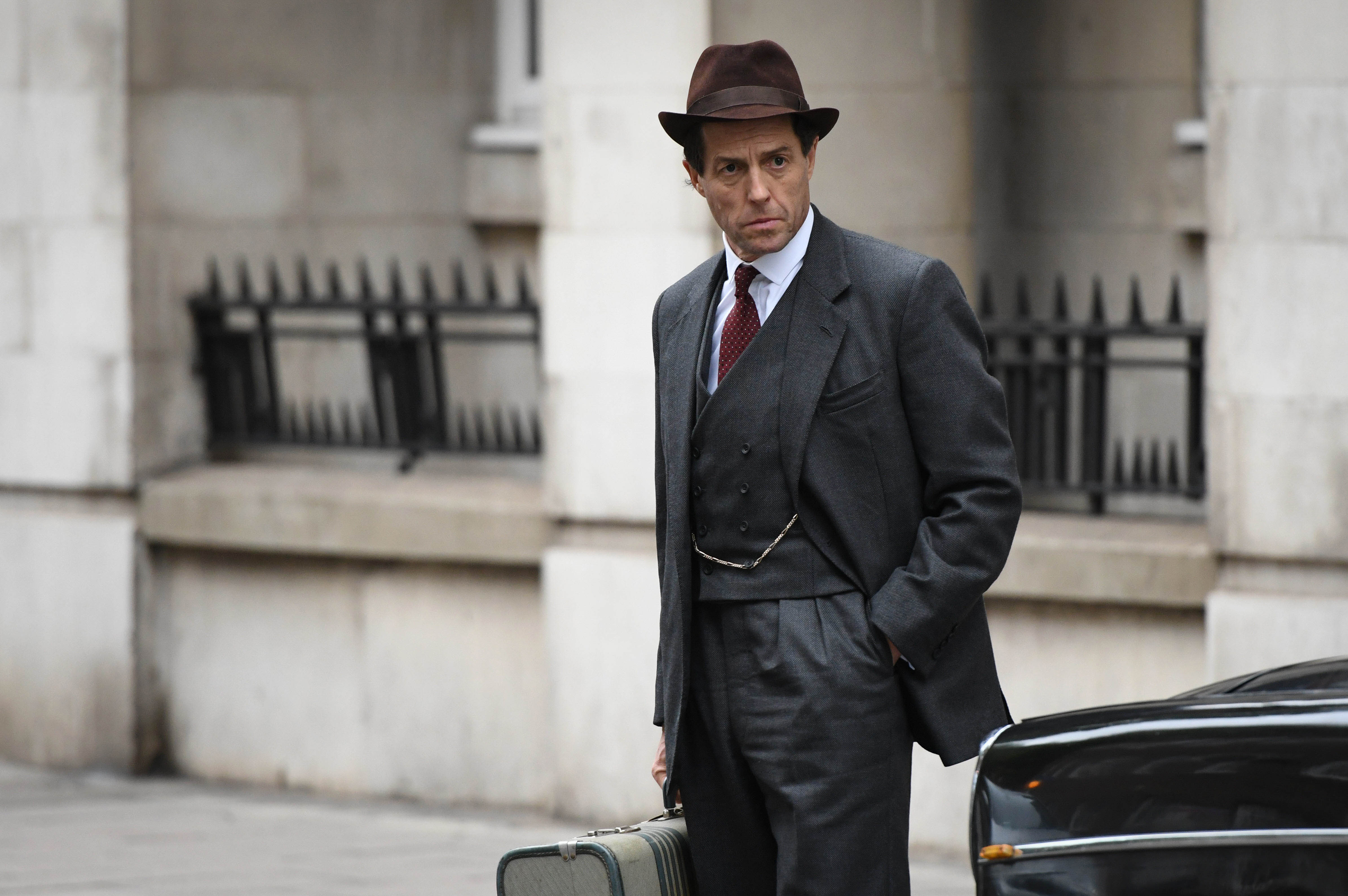 Hugh Grant as British MP Jeremy Thorpe in Amazon's "A Very English Scandal."