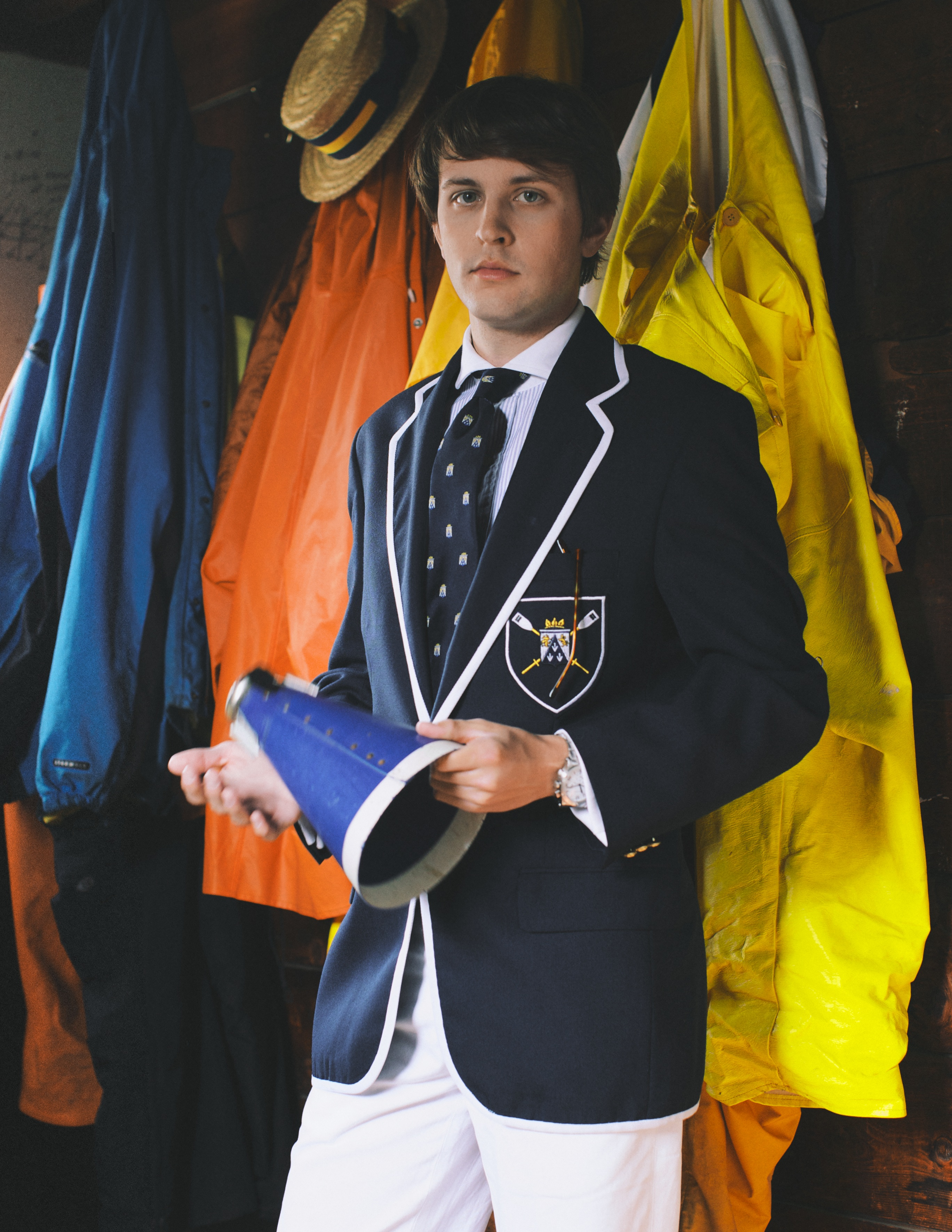 Weston native Jack Carlson, who got into rowing at Buckingham Browne & Nichols.