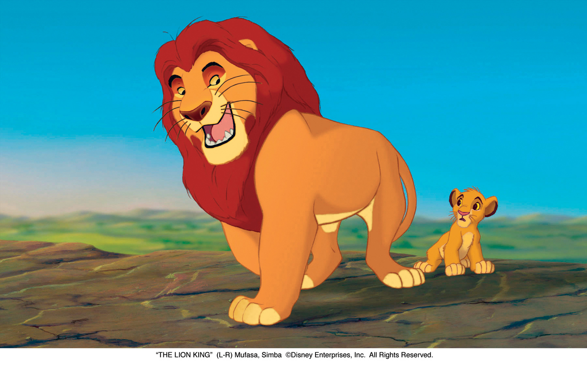 Lion King Mufasa And Simba Grown Up