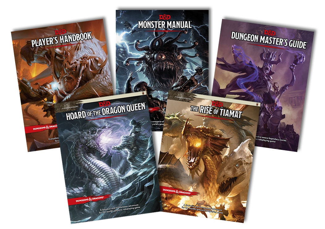 Some updated player’s and dungeon master’s guides for D&D.