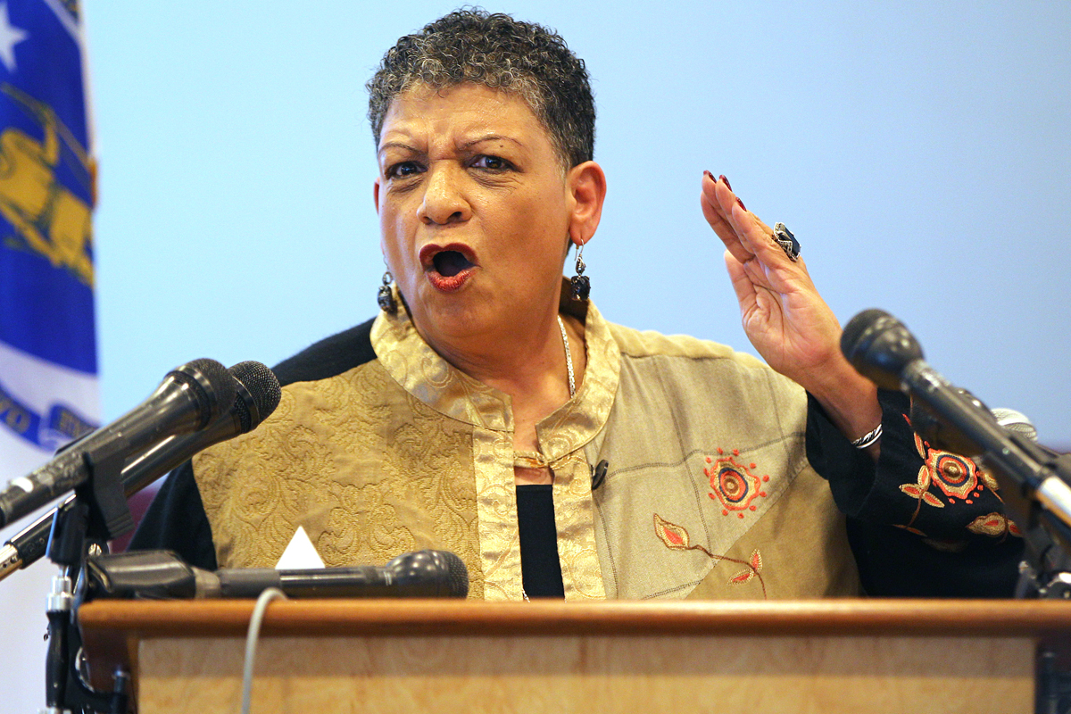 “We are running an aged system and we are getting pounded every single day,’’ MBTA GM Beverly Scott said.