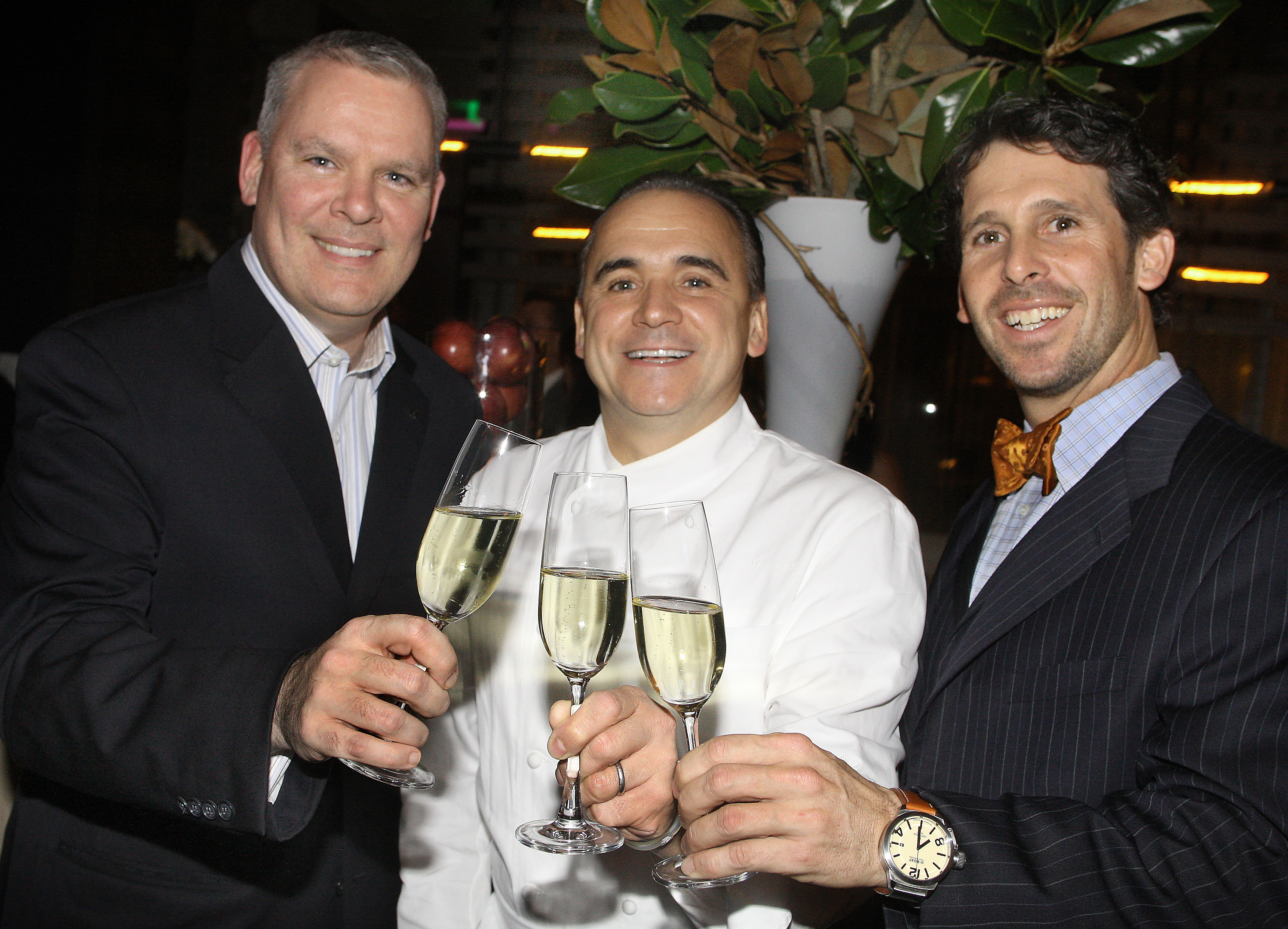 Marcus Palmer (far right, in a 2010 photo) has opened Great Road Kitchen Oyster Bar and Grill in Littleton.