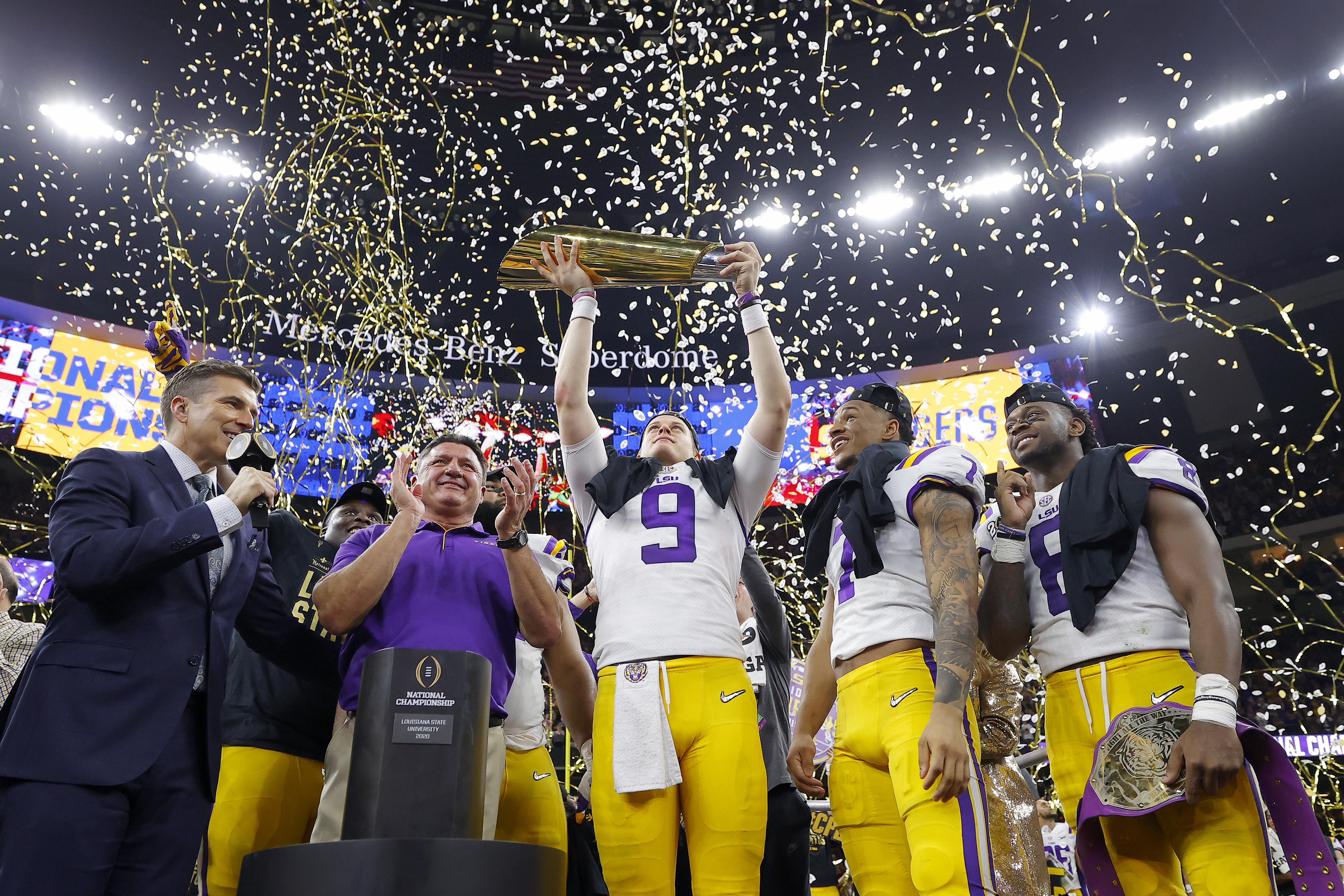 When the next College Football Playoff champion is crowned, will that team be able to let the good times roll in a packed Louisiana Superdome as Louisiana State did after its national championship win over Clemson in New Orleans?