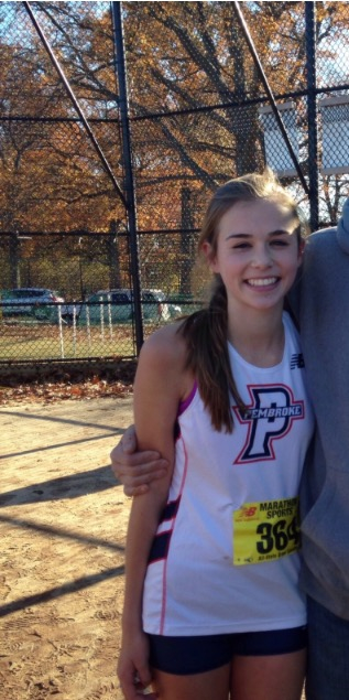 Pembroke’s Charlotte Nagle: finished second in USA Health & Fitness Beat the Heat 5K.