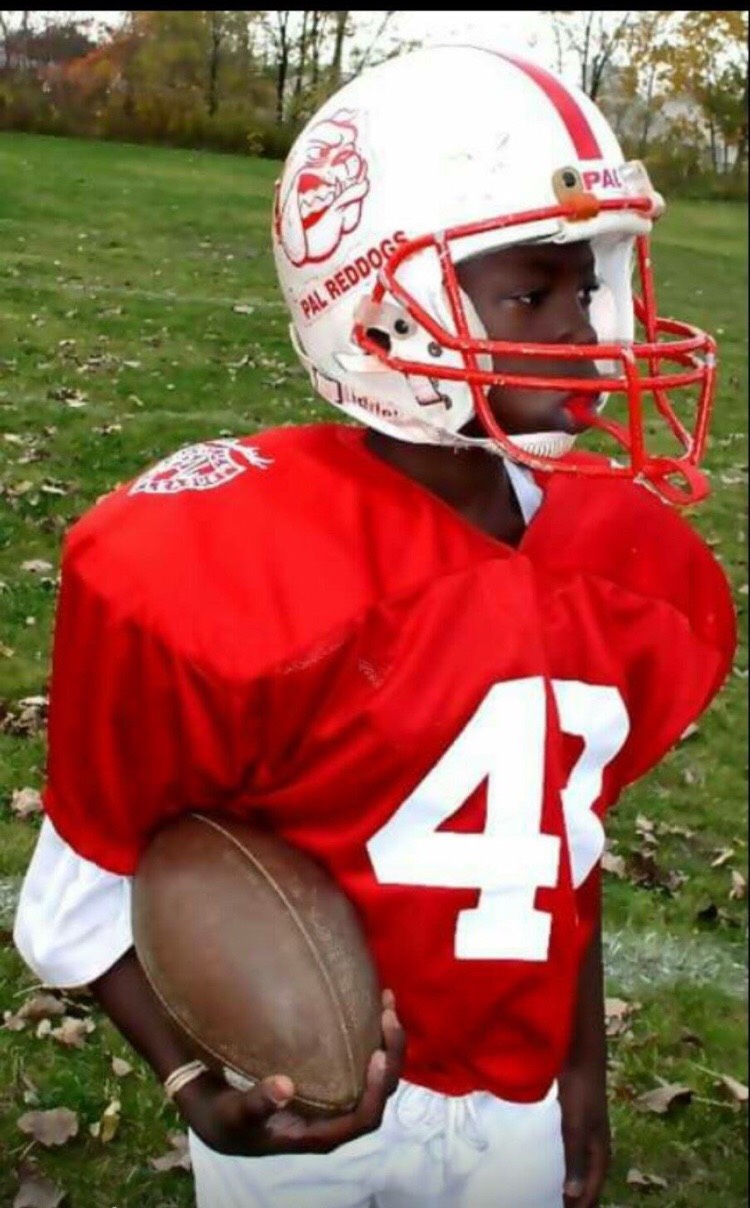 As a youngster, Terry Rozier was capivated by football.