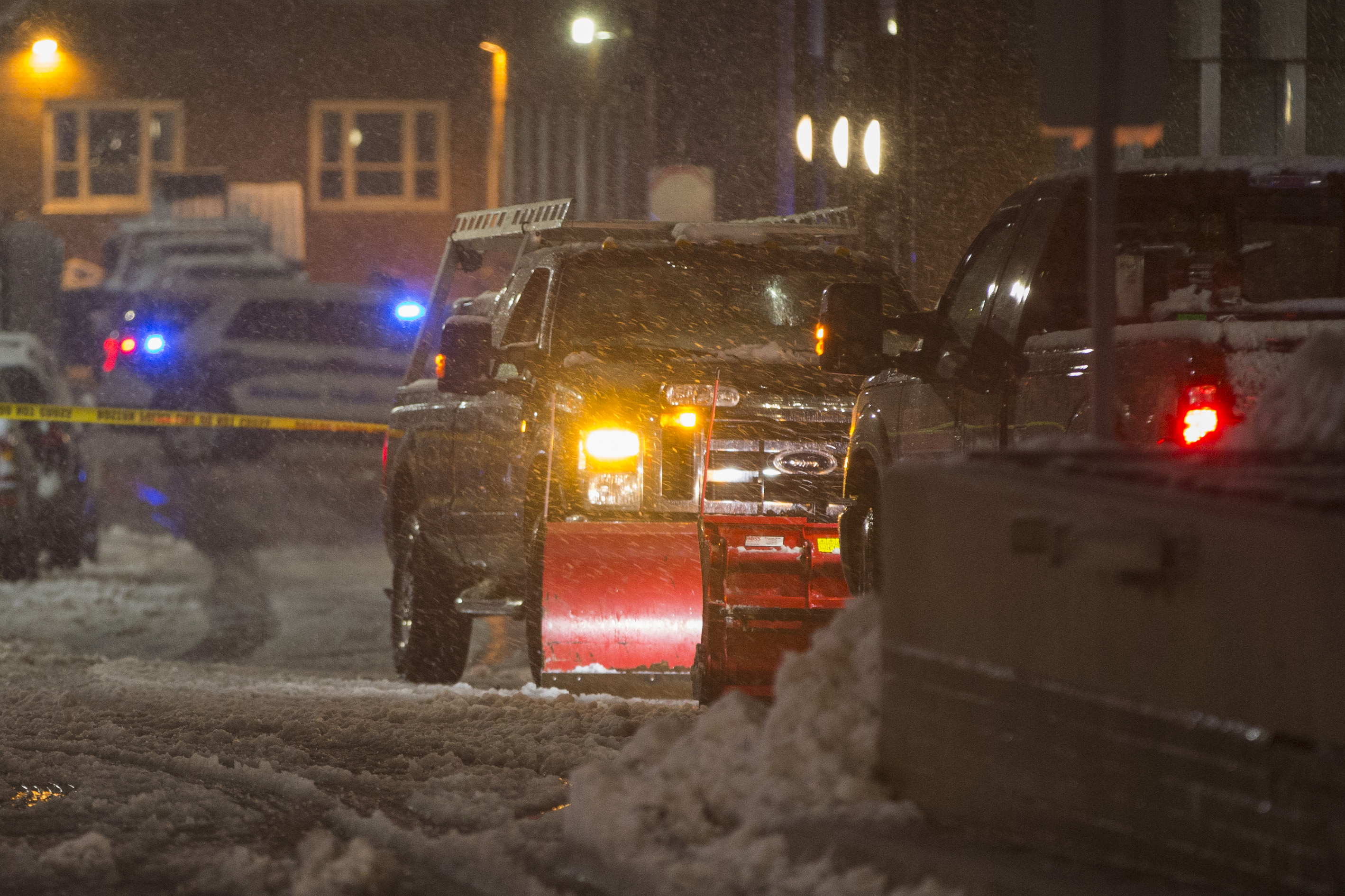 Woman, 67, critically injured when hit by snow plow near Tufts Medical