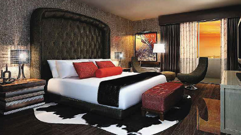 Rooms in 24th-floor penthouse range from $2,000.