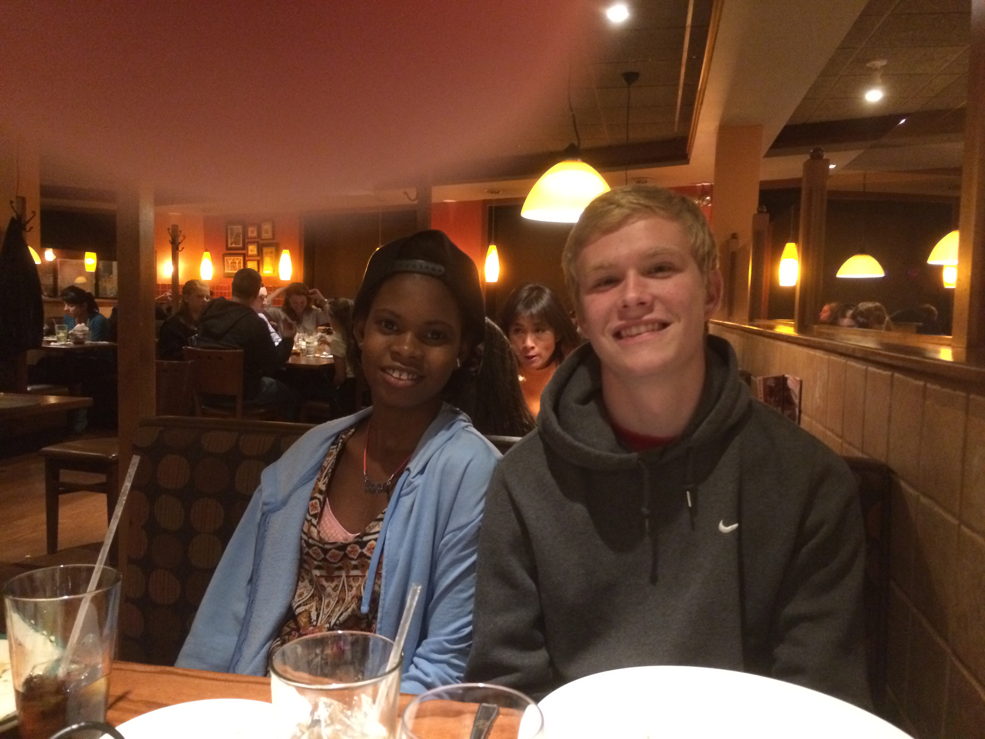 Jack Cadigan and Lourdina Chery.