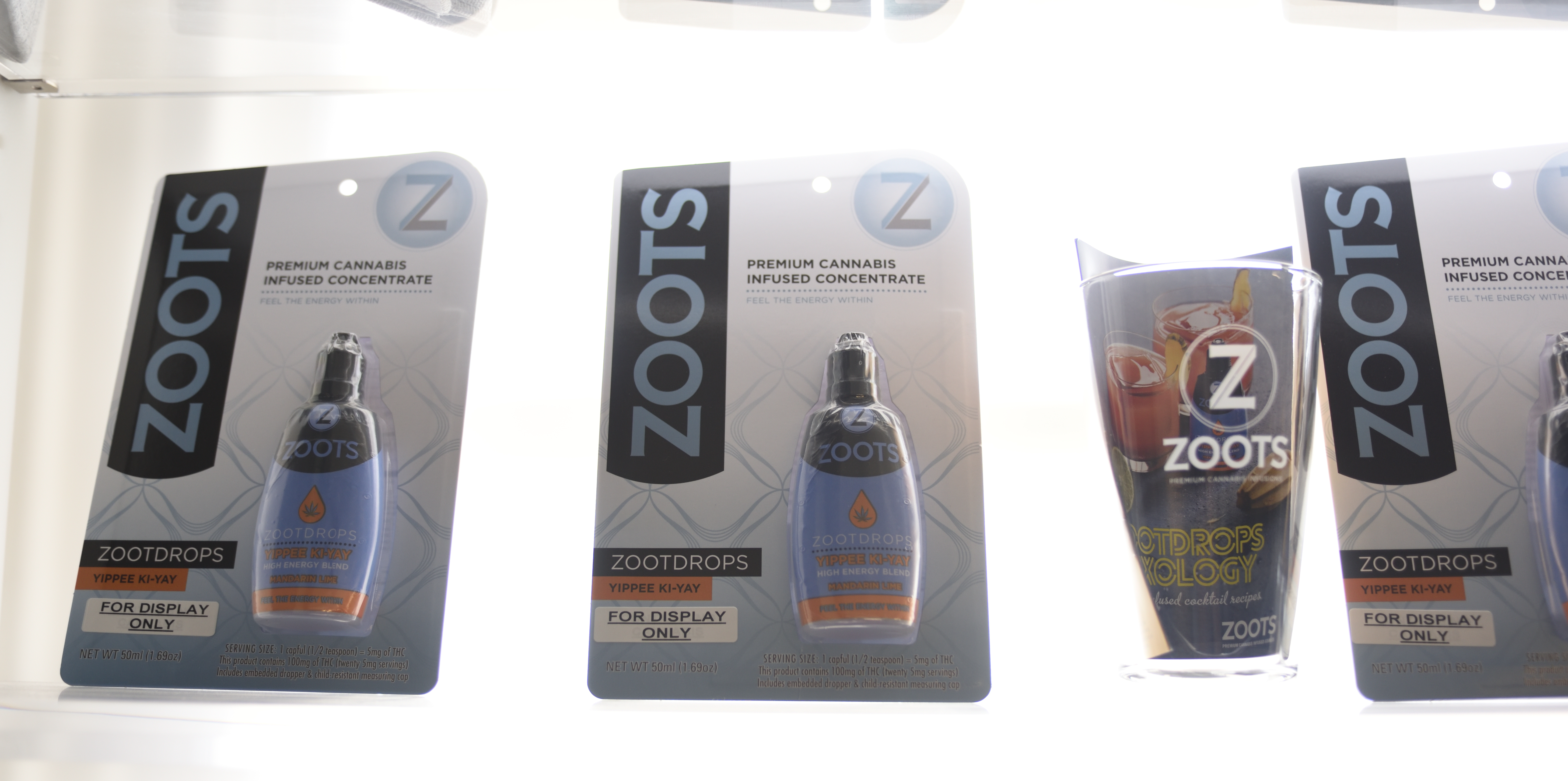 Cannabis-infused concentrate on display at the Zoots marijuana edibles production facility in Denver.