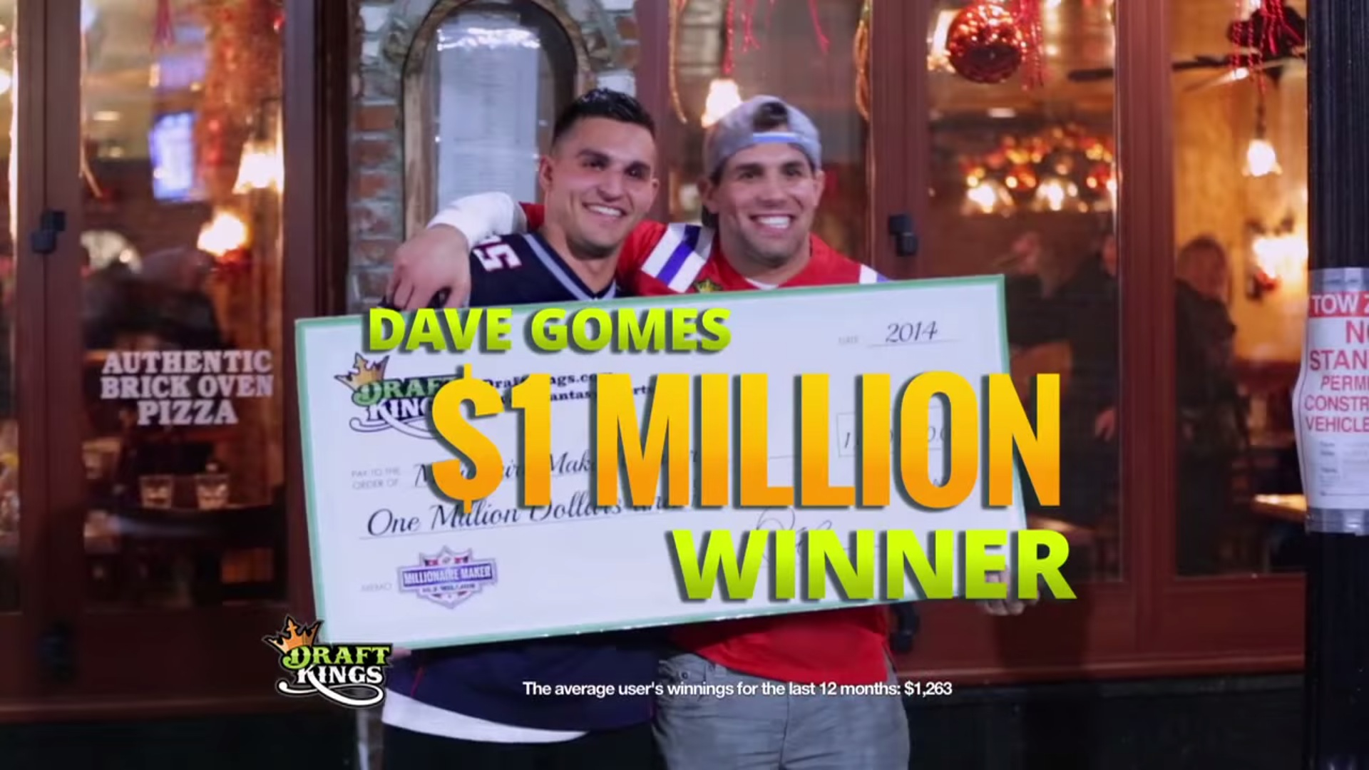 DraftKings’ commercials include offers of doubling the money that a user deposits.