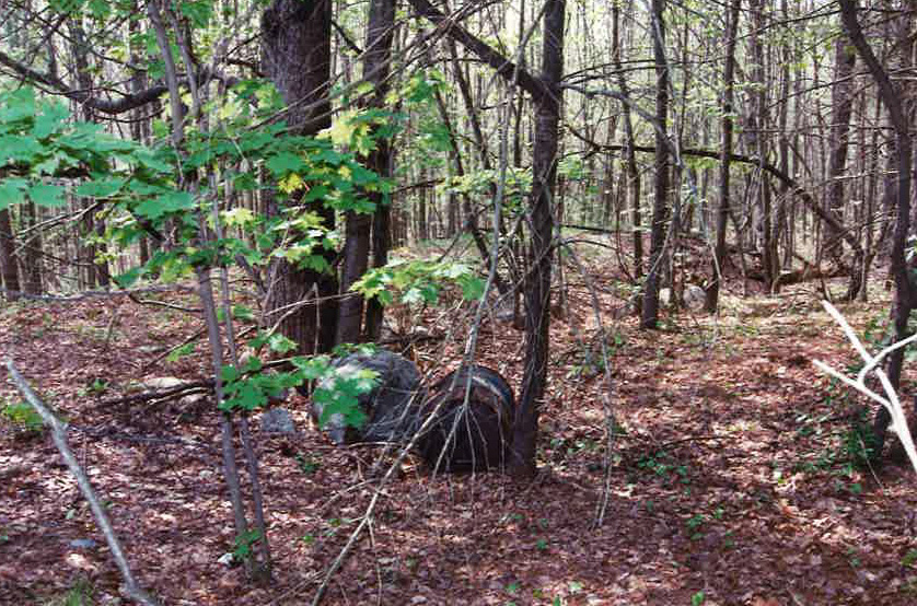Steel drums that contained homicide victims in Allenstown, N.H.