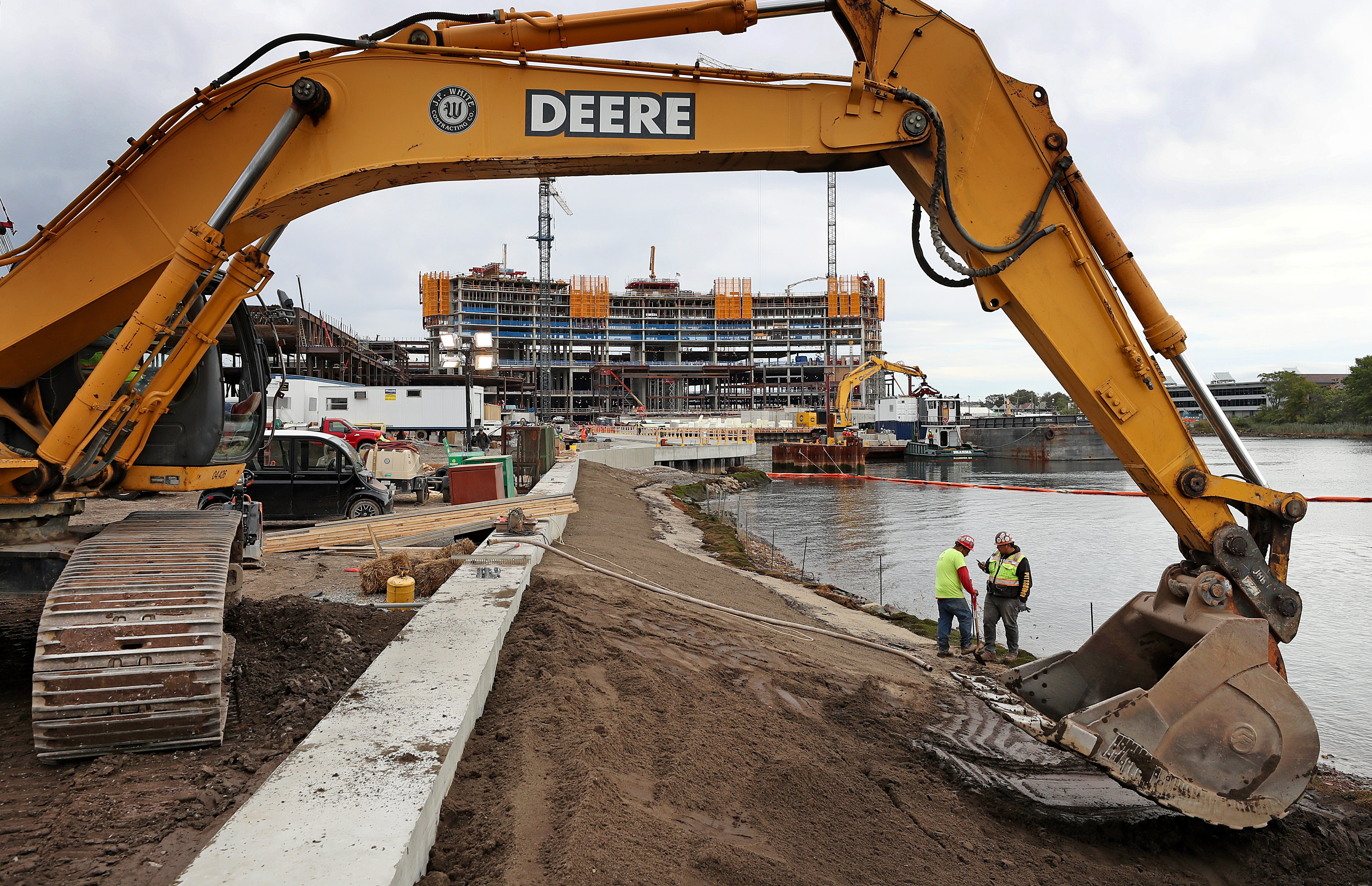 The casino in Everett is a work in progress.