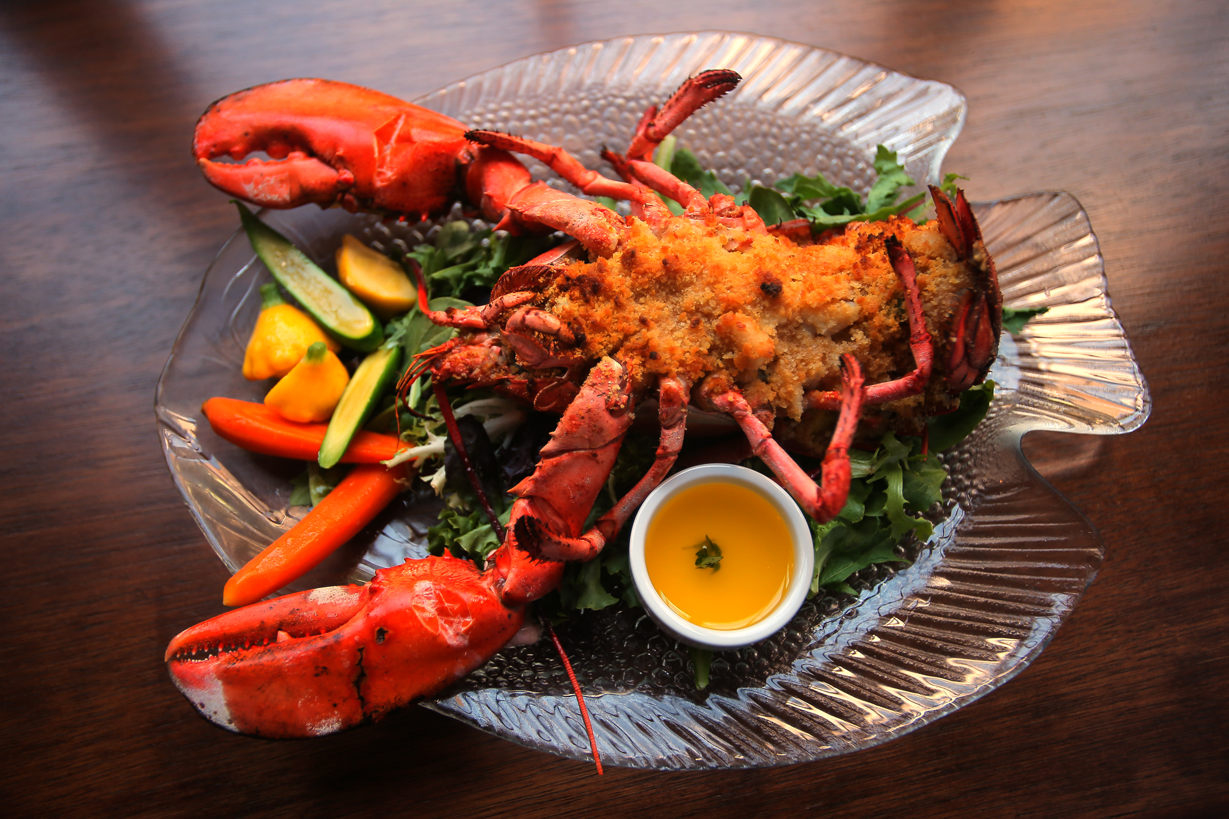 Lobster dinner at Parker House.