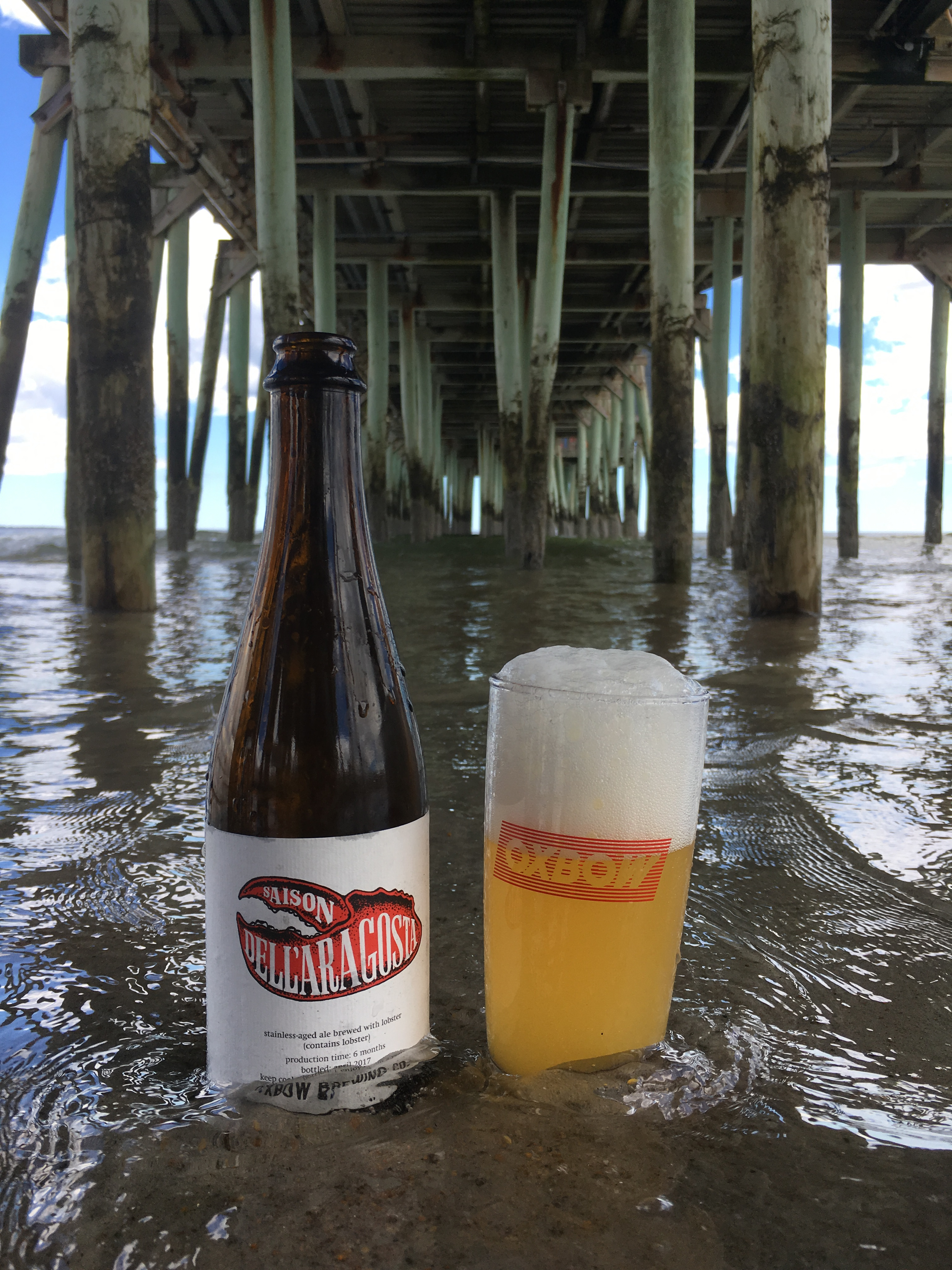 Oxbow Brewing Co.’s Saison Dell’Aragosta.