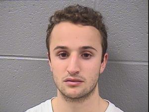 Matthew Kafker allegedly spray-painted racist, homophobic graffiti and the name of Donald Trump in an Illinois chapel.