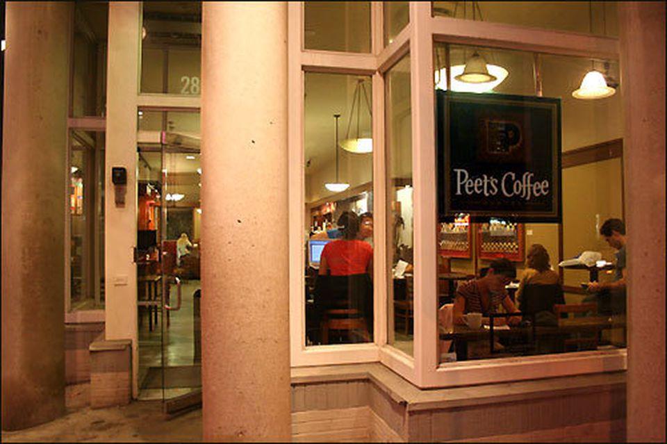 A Peet’s Coffee location.