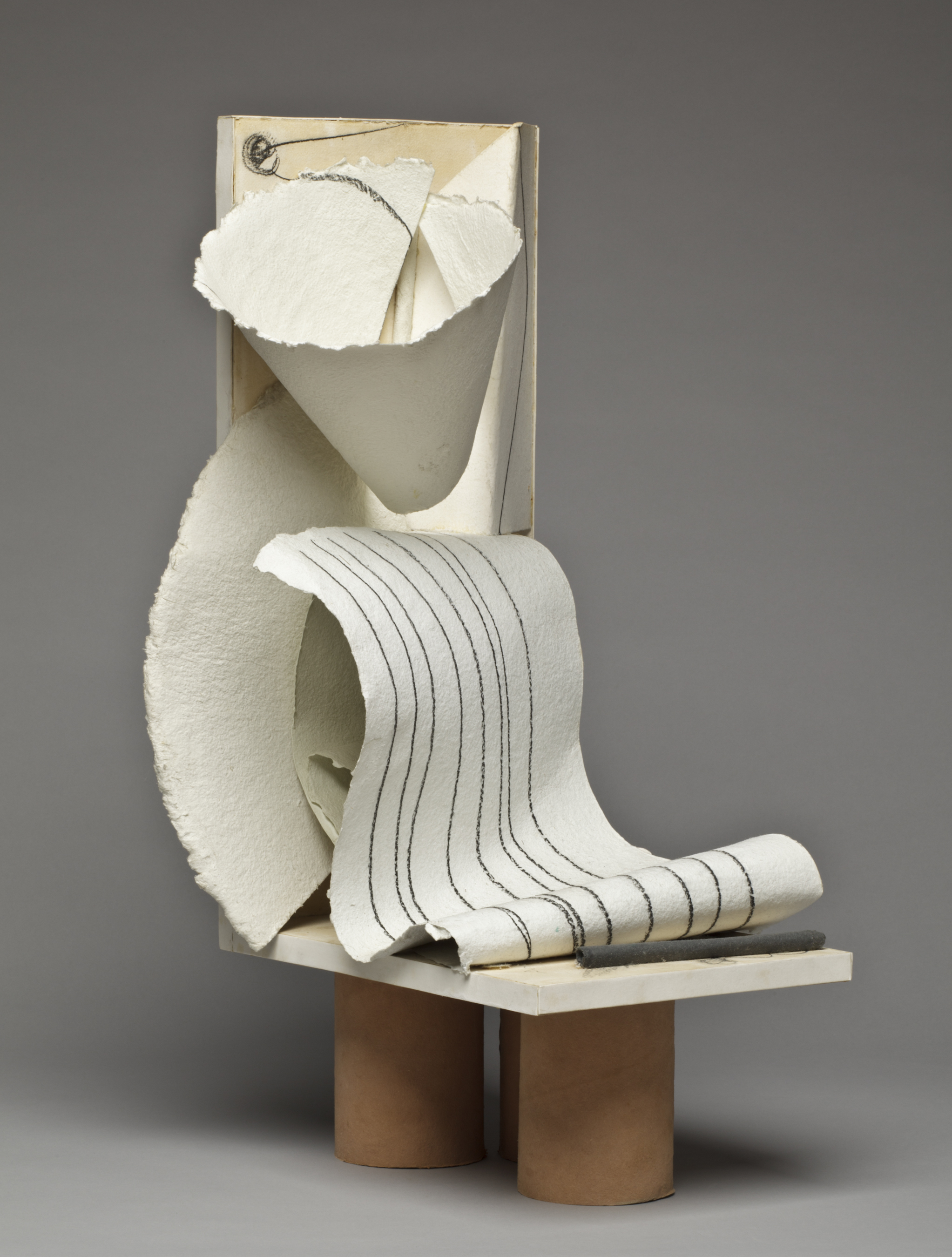 Anthony Caro’s “Paper Sculpture No. 98” (1981).