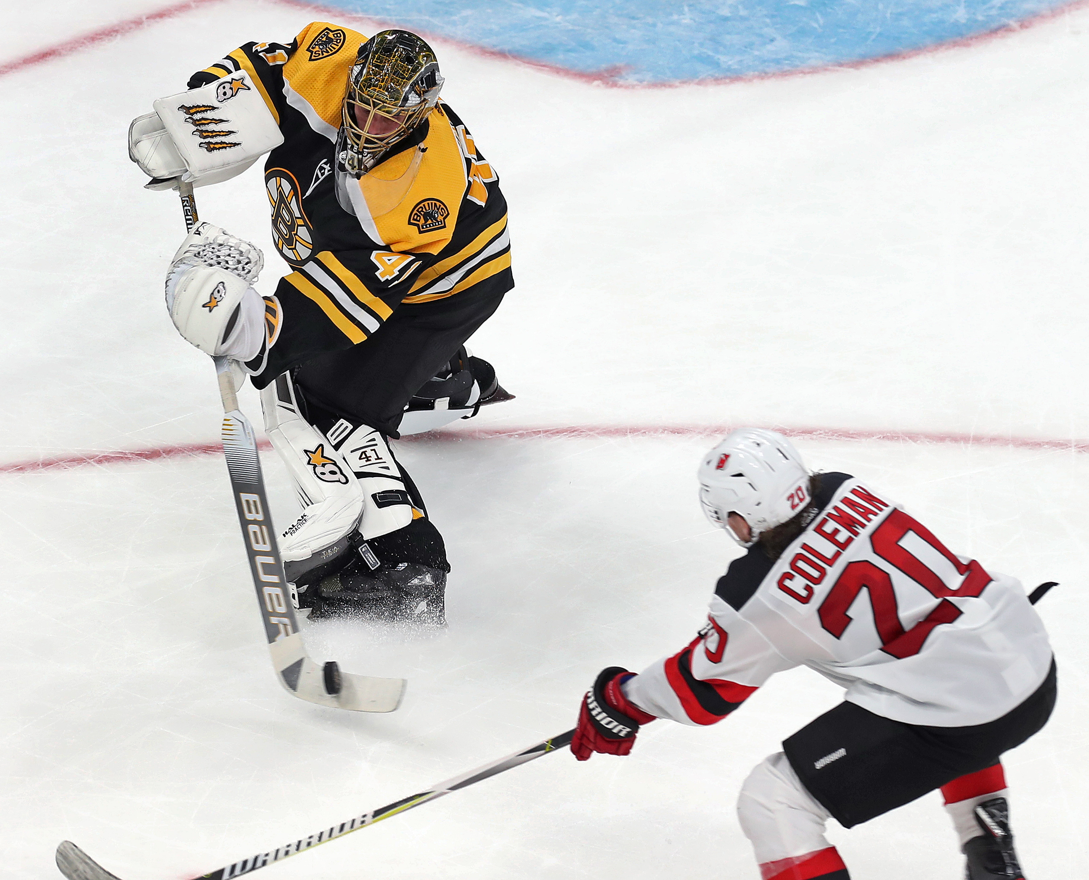 Bruins enjoying remarkable depth, including in goal - The Boston Globe