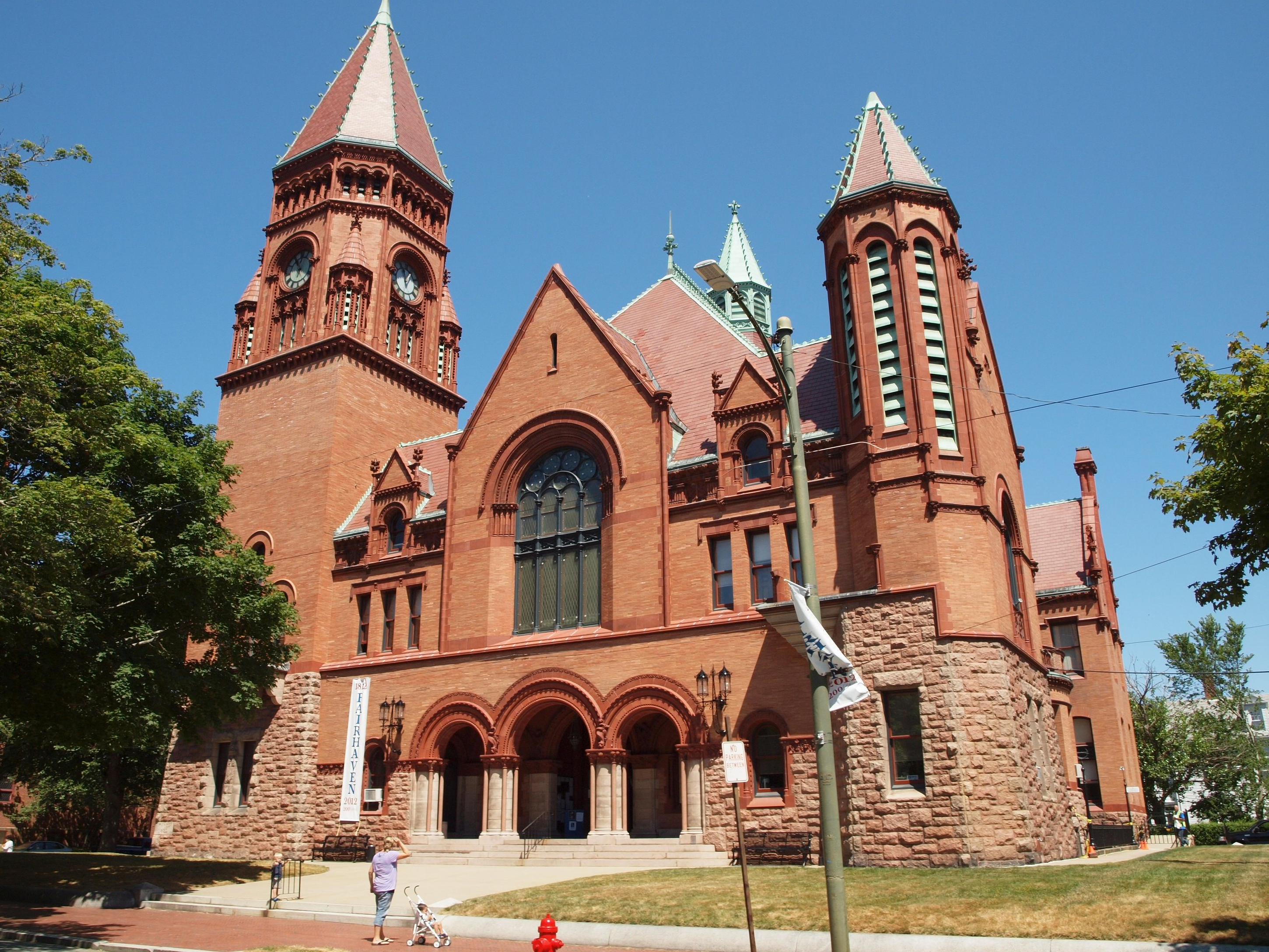 Town Hall in Fairhaven.