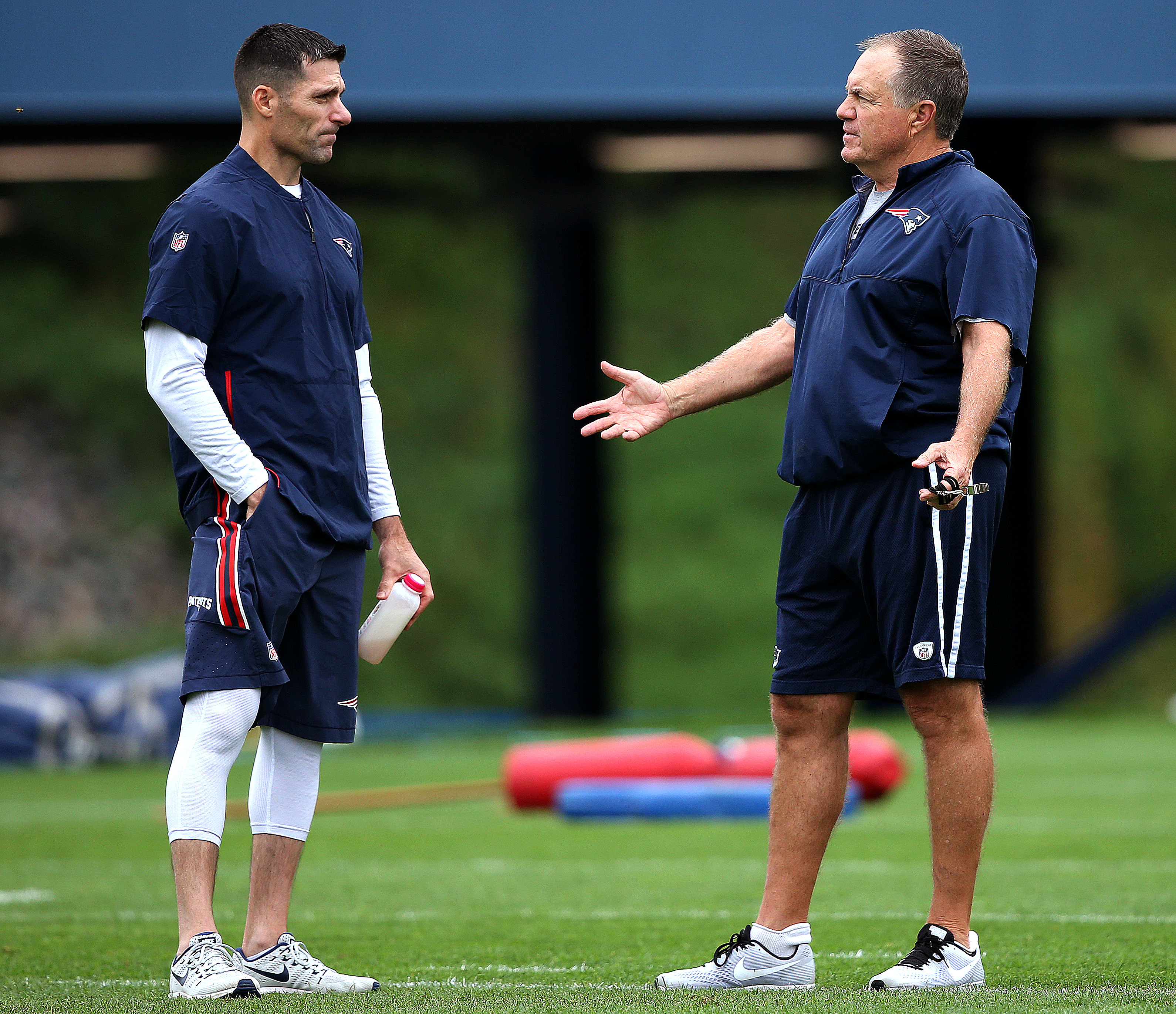 Nick Caserio and Bill Belichick have worked together for several years.