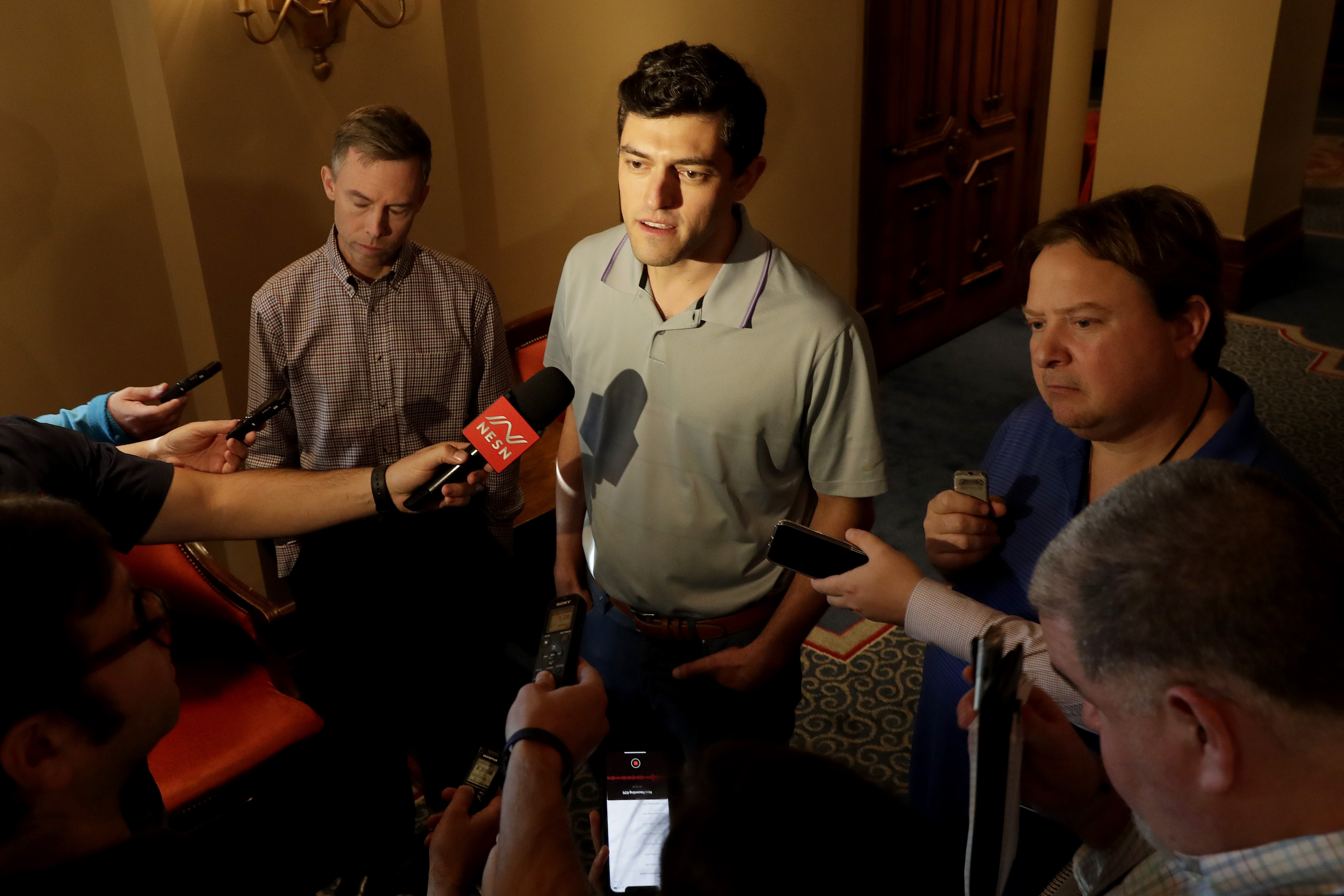 Chaim Bloom said he wouldn’t be opposed to making a deal with the Yankees.