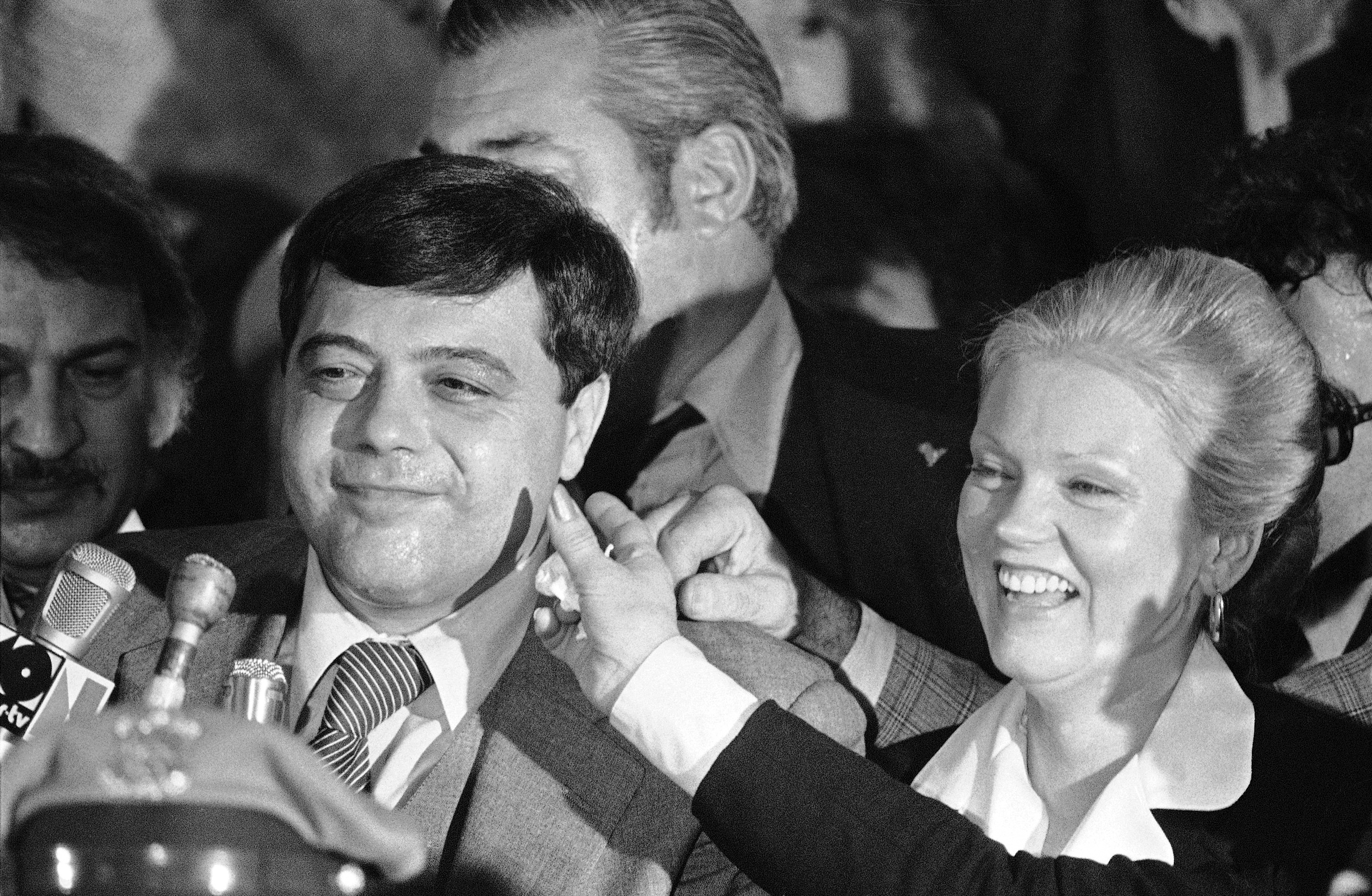 The Ciancis in 1978, after Buddy won a second term as mayor.