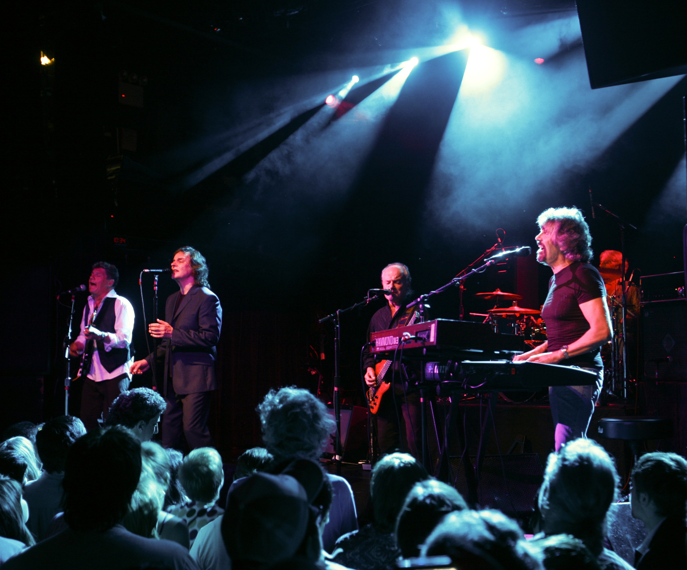 Colin Blunstone (second from left) and Rod Argent (far right) are the two original members of the Zombies.