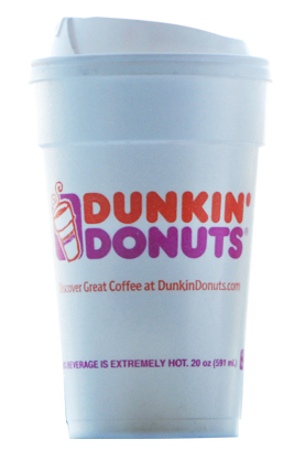 Dunkin’ sells over 1.5 billion cups of coffee per year.