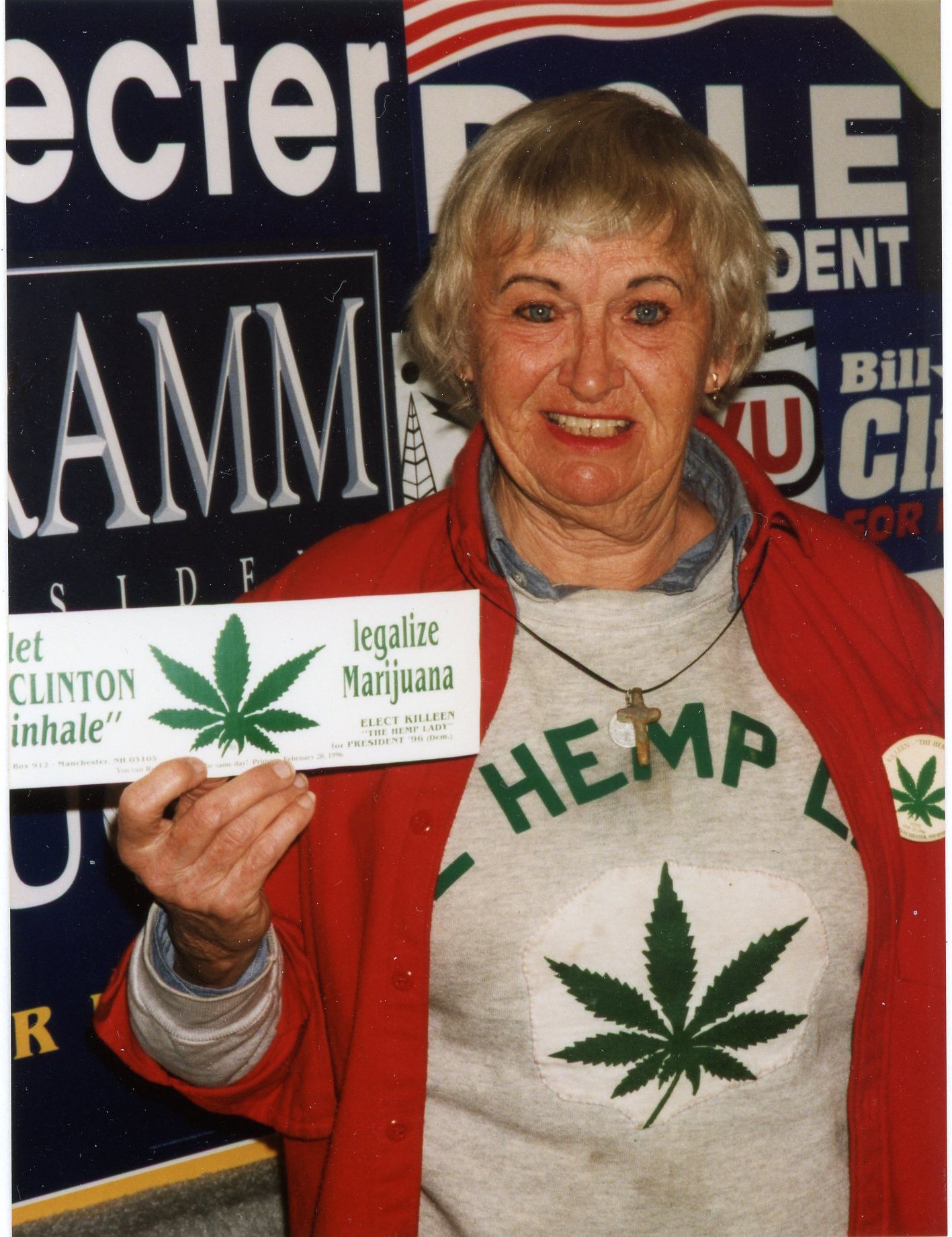When the Hemp Lady ran for president - The Boston Globe