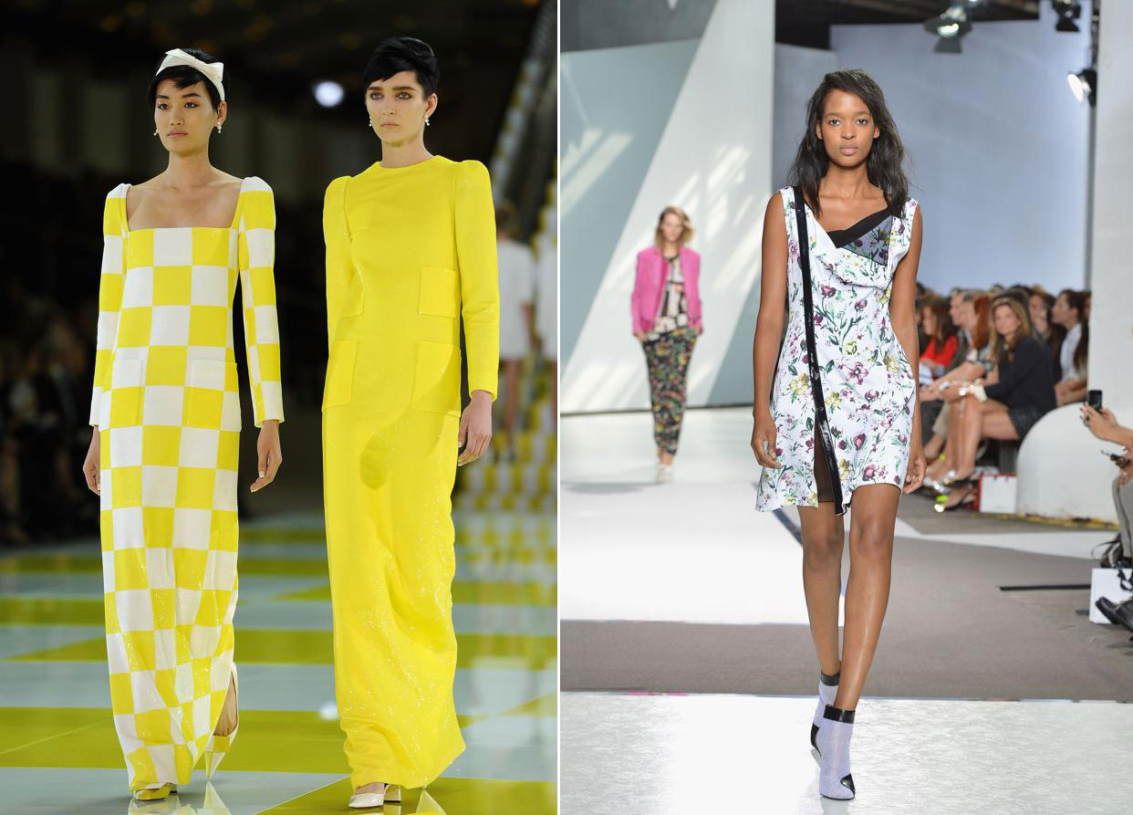 From left, Louis Vuitton and 3.1 Phillip Lim.