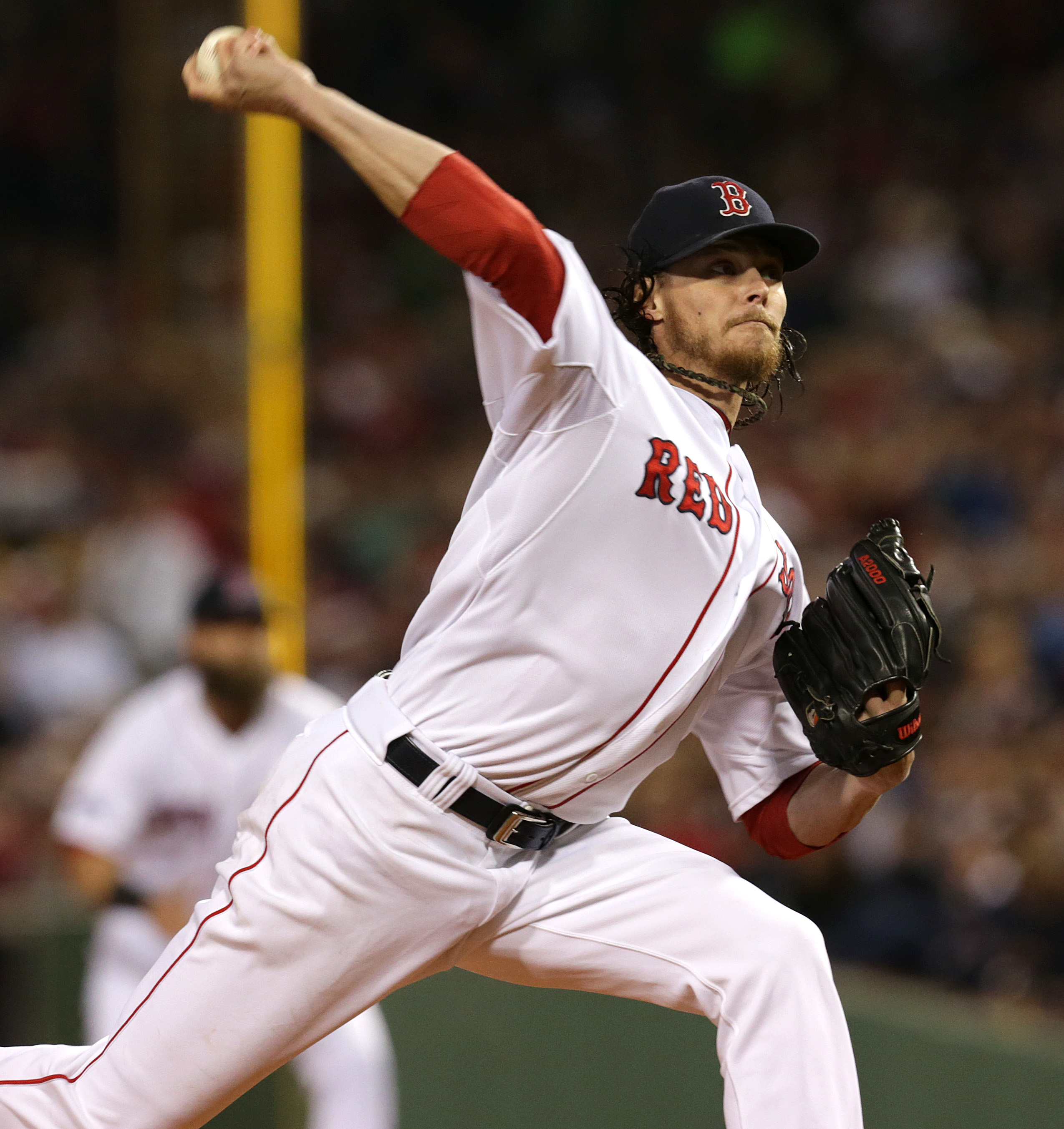 Boston Red Sox starting pitcher Clay Buchholz.