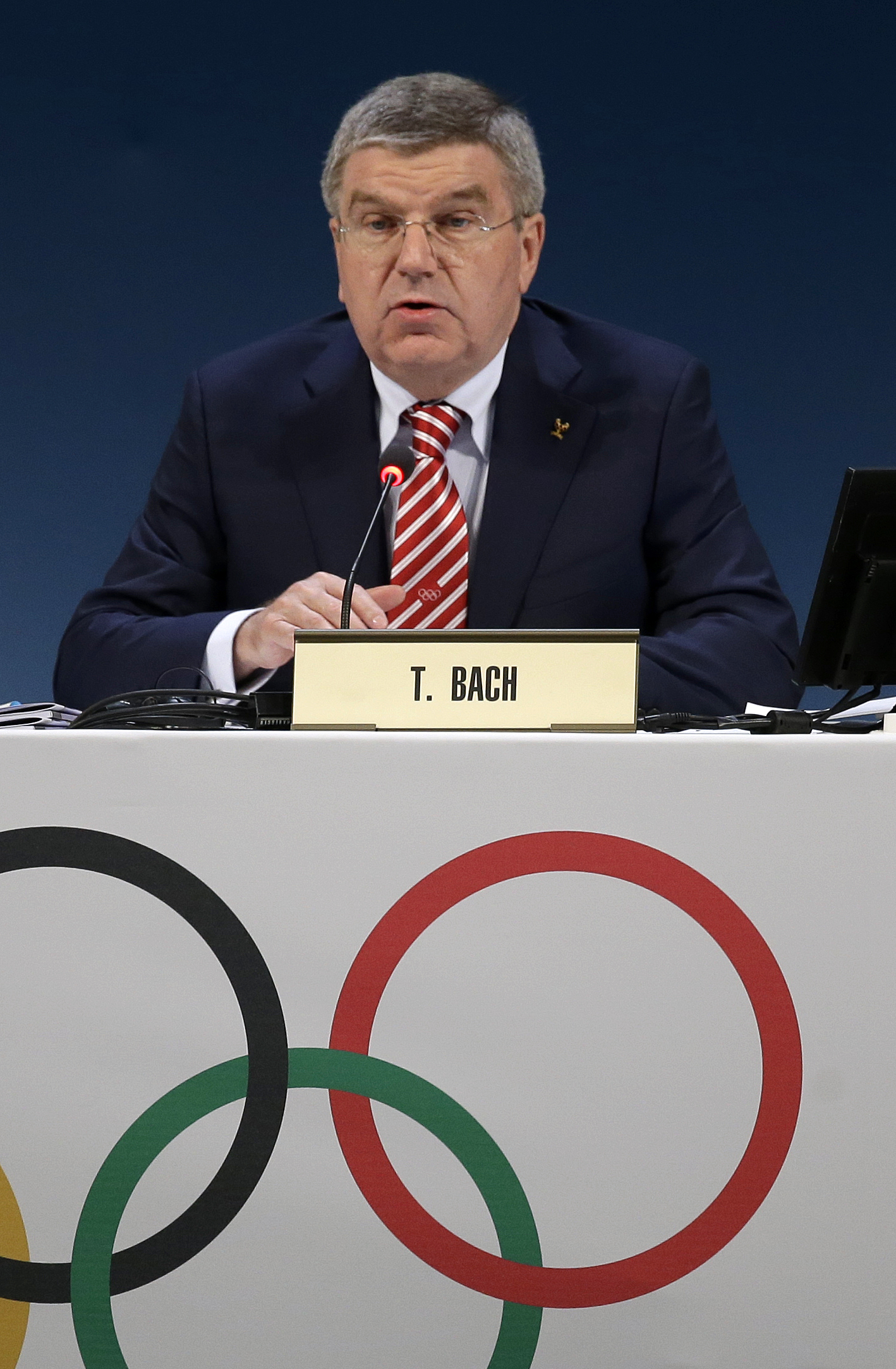 IOC president Thomas Bach said cities like Oslo and Stockholm can’t re-enter the bidding for the 2022 Olympics.