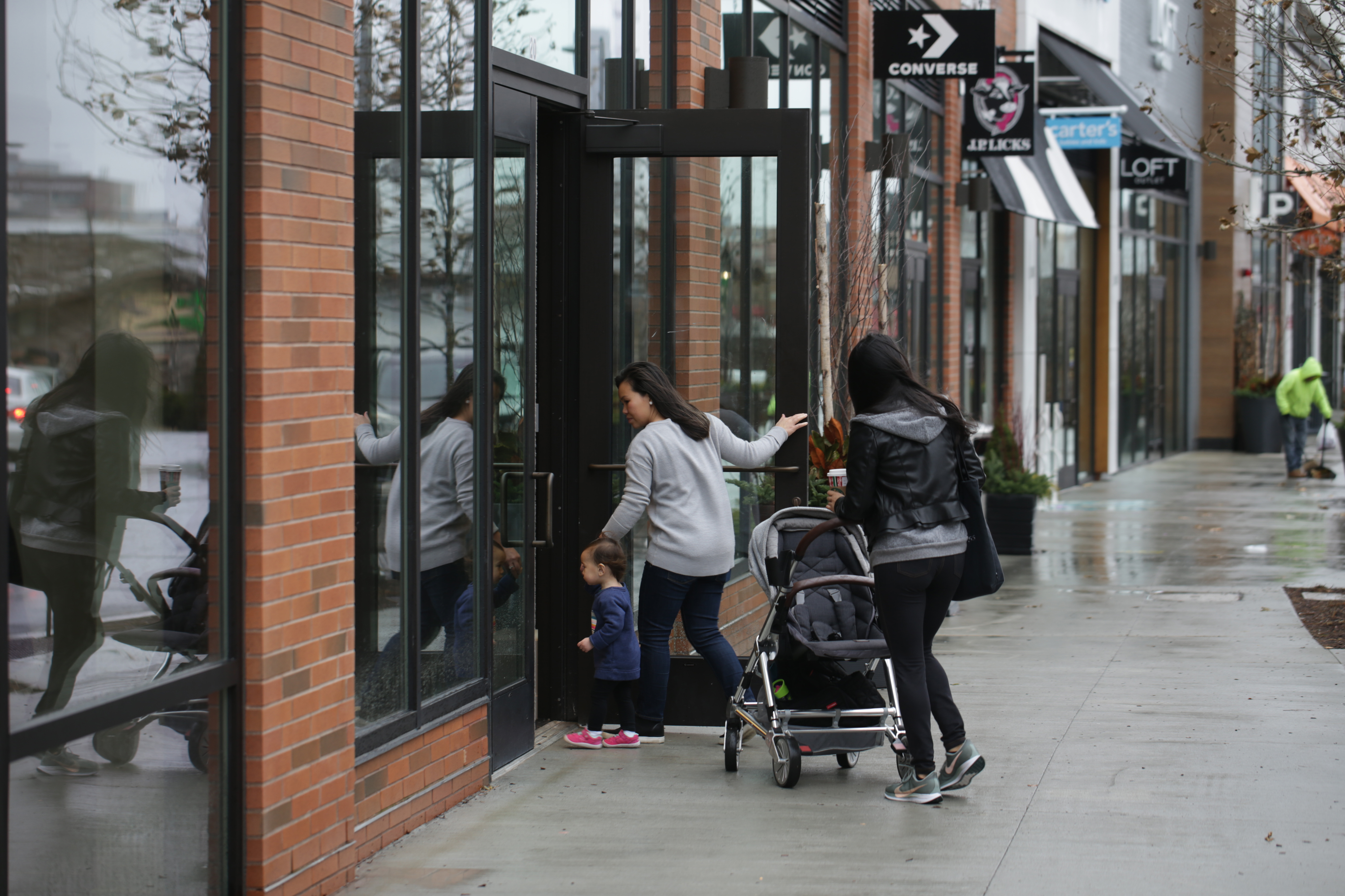 The South Bay expansion included restaurants, smaller-format stores, a movie theater, and apartments.