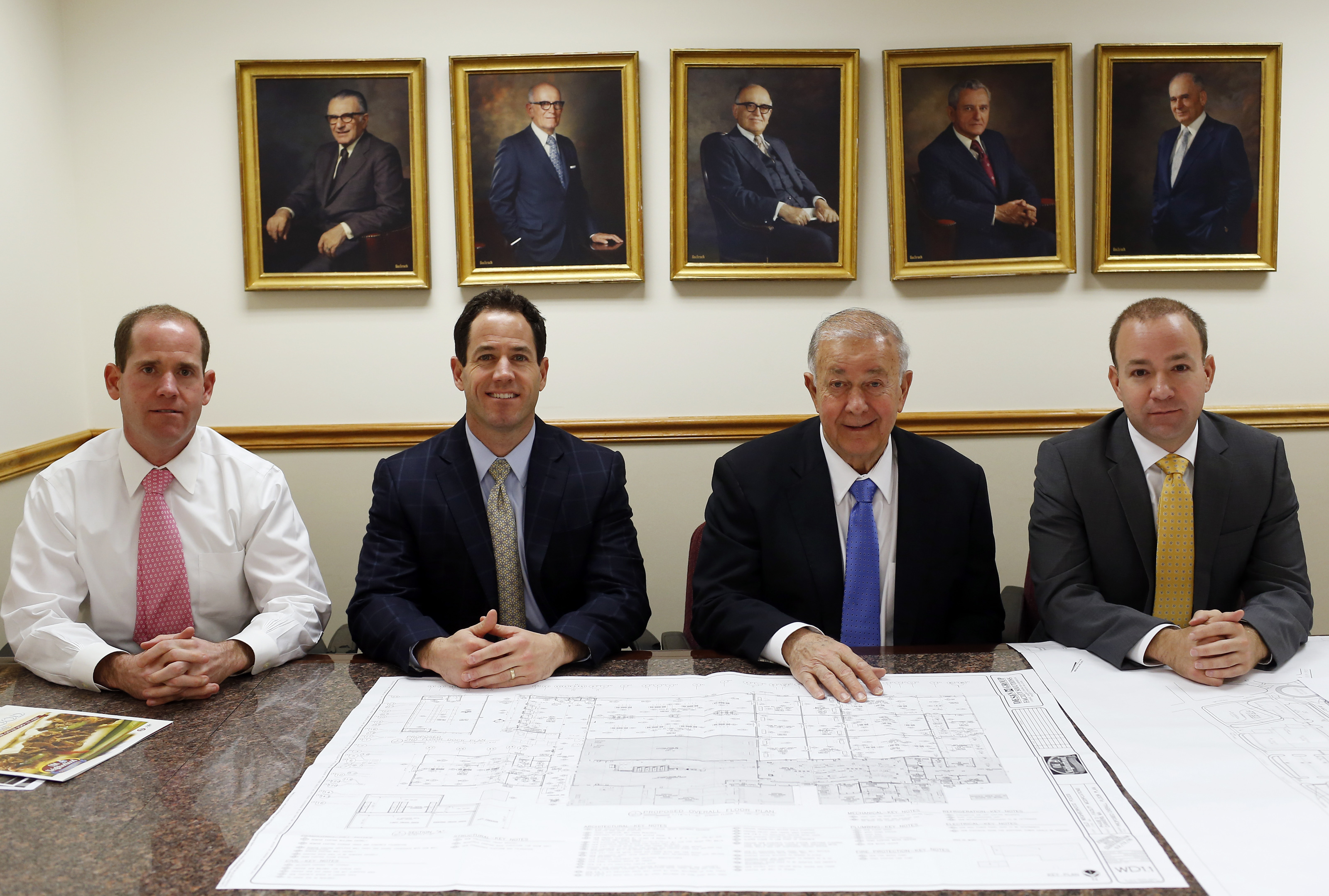 Old Neighborhood is run by Tom Demakes, 73, and his sons (from left) Andrew, Elias, and Tim, who represent the fourth generation of family ownership.