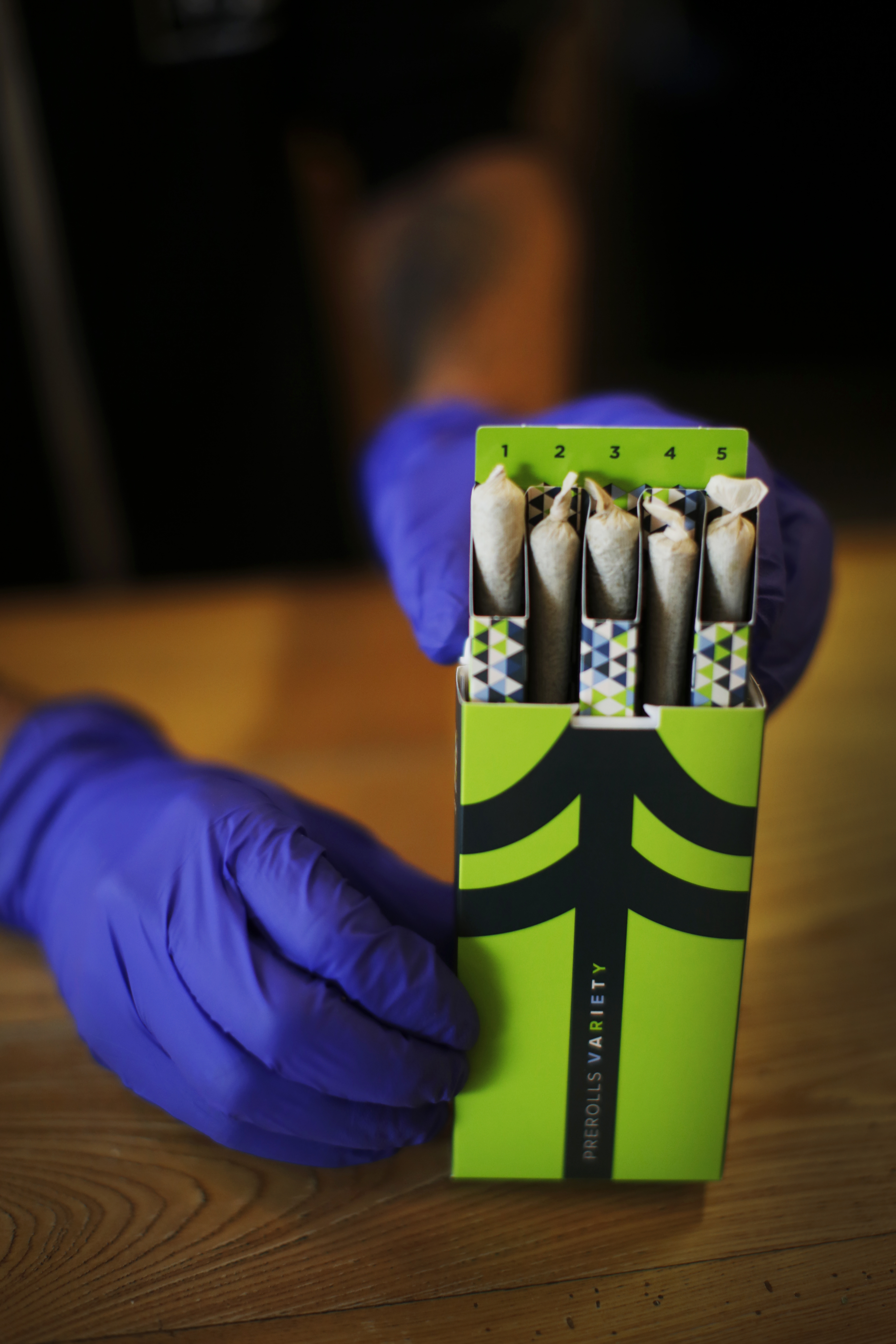 A pack of five pre-rolled joints at NETA.
