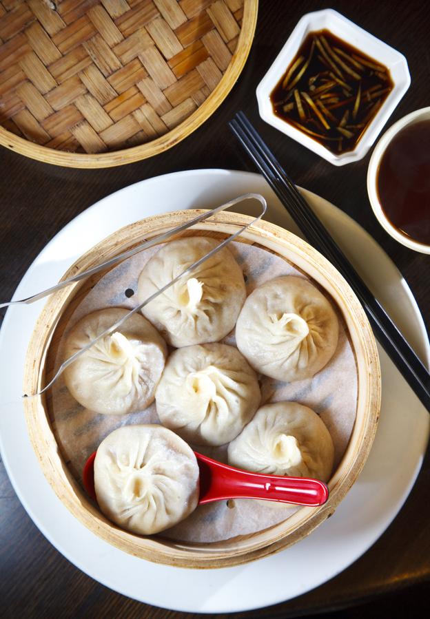 Dumpling Cafe serves the best xiao long bao, a.k.a. mini juicy buns.